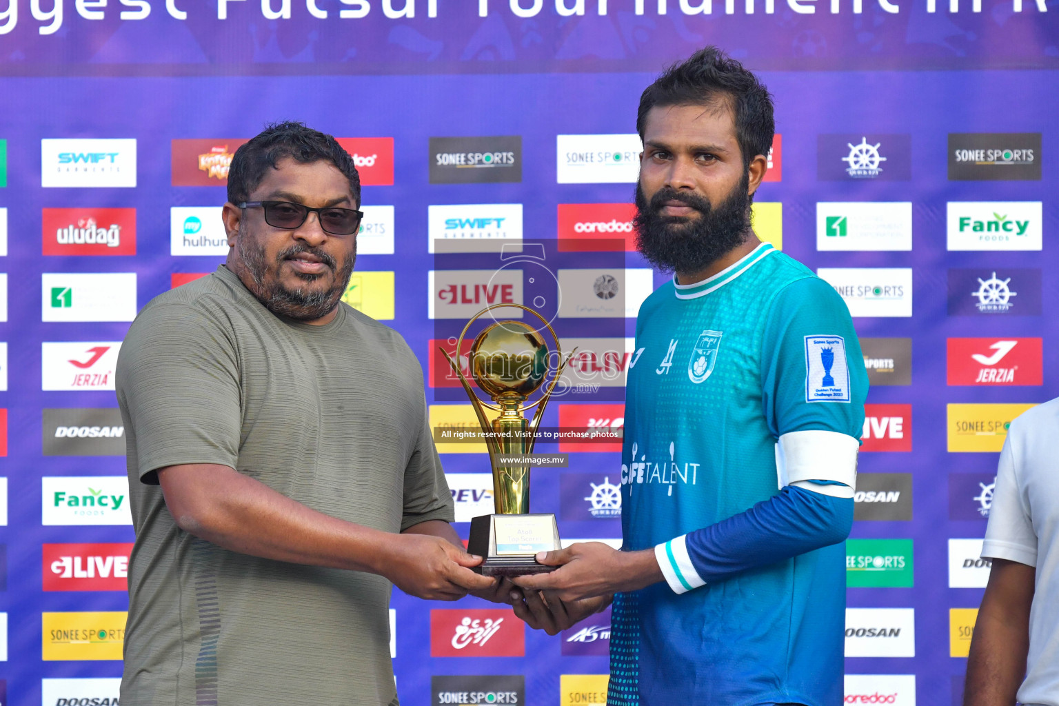 Matchday 21 of Golden Futsal Challenge 2023 on 25 February 2023 in Hulhumale, Male, Maldives