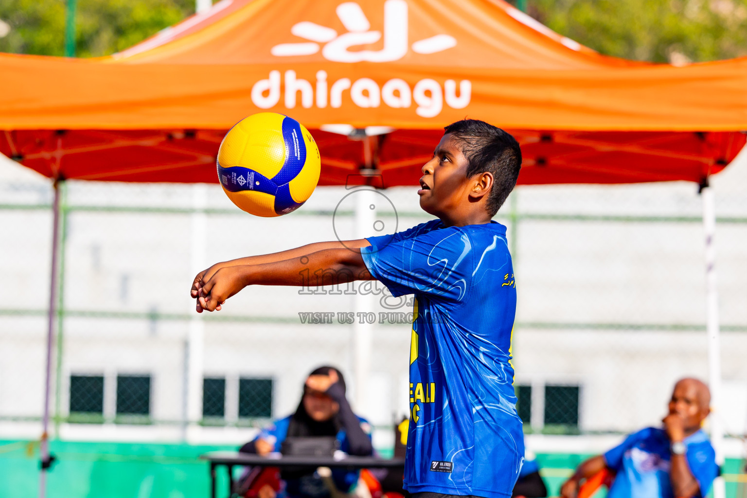 Day 13 of Interschool Volleyball Tournament 2024 was held in Ekuveni Volleyball Court at Male', Maldives on Thursday, 5th December 2024. Photos: Nausham Waheed / images.mv