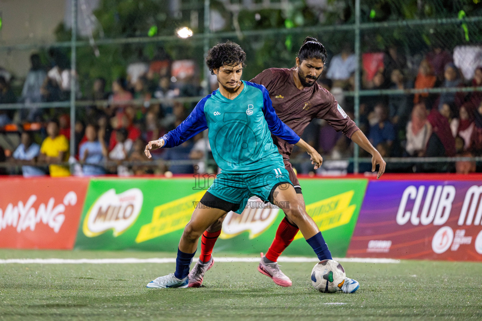 MMA SC vs POSC in the Quarter Finals of Club Maldives Classic 2024 held in Rehendi Futsal Ground, Hulhumale', Maldives on Tuesday, 17th September 2024. 
Photos: Shuu Abdul Sattar / images.mv