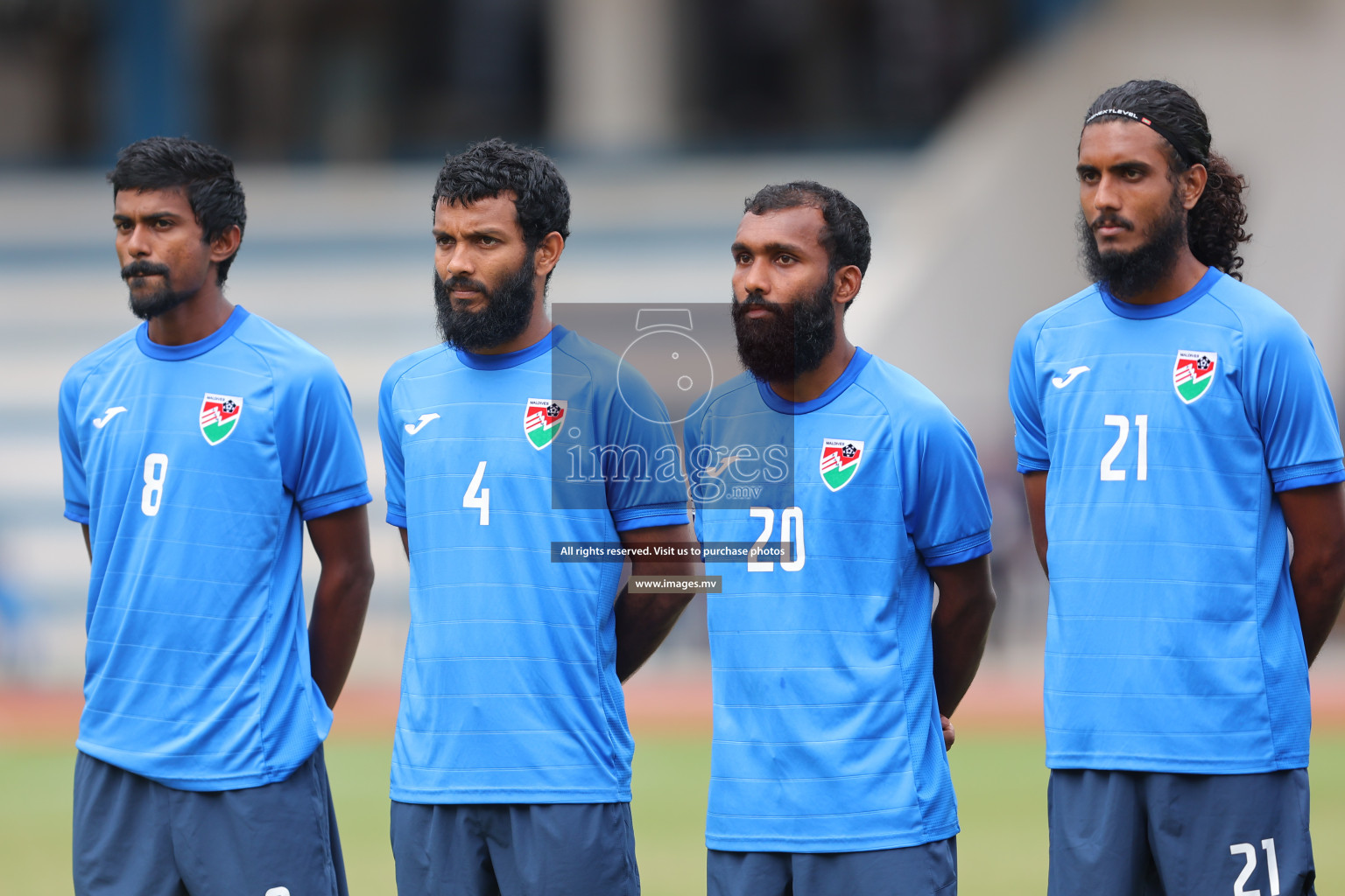 Lebanon vs Maldives in SAFF Championship 2023 held in Sree Kanteerava Stadium, Bengaluru, India, on Tuesday, 28th June 2023. Photos: Nausham Waheed, Hassan Simah / images.mv