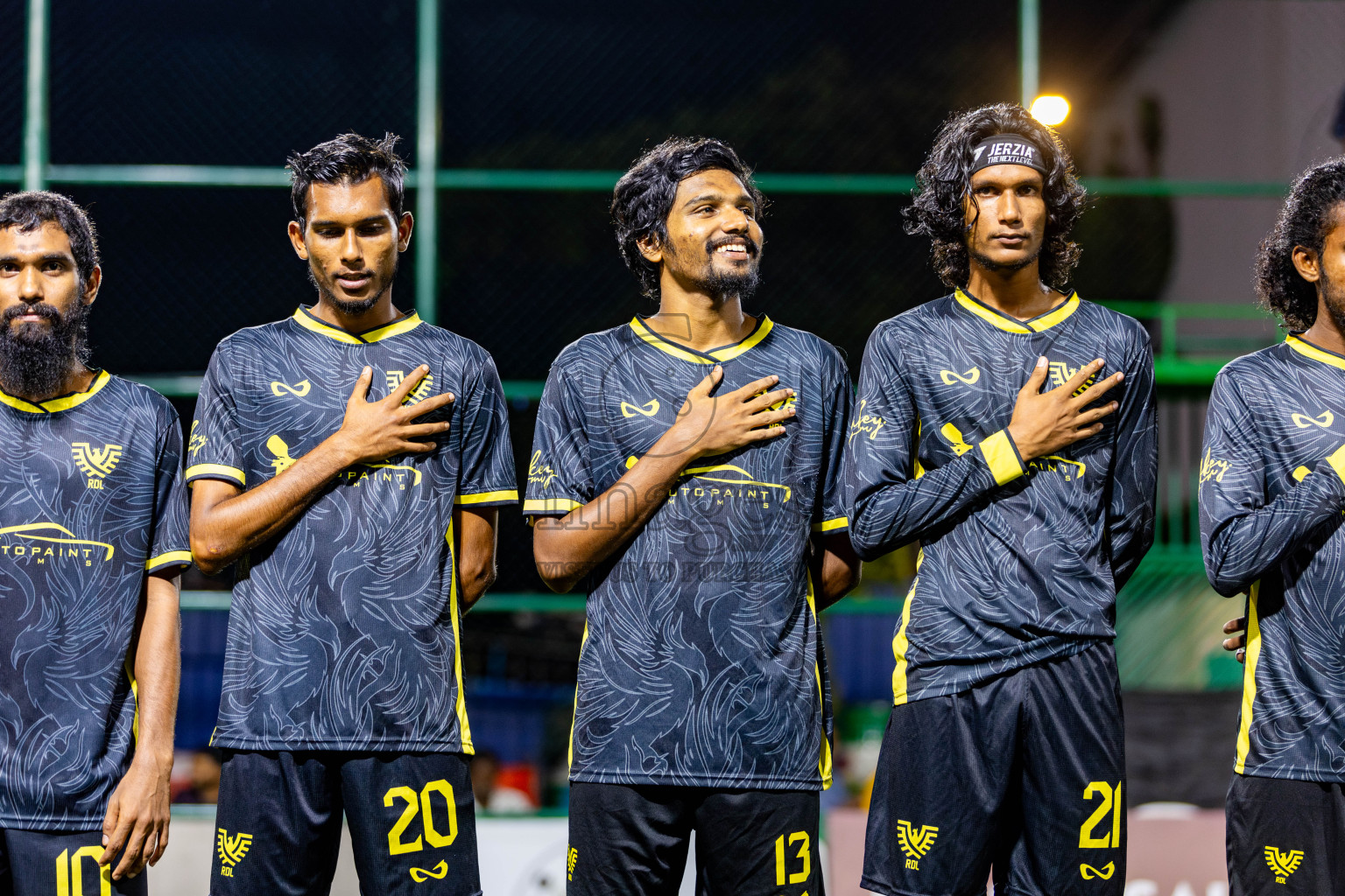 JJ Sports Club vs RDL in Finals of BG Futsal Challenge 2024 was held on Thursday , 4th April 2024, in Male', Maldives Photos: Nausham Waheed / images.mv