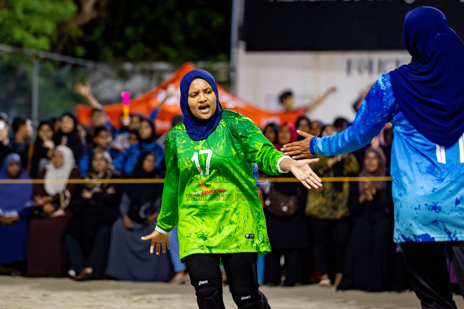 U19 Male and Atoll Girl's Finals in Day 9 of Interschool Volleyball Tournament 2024 was held in ABC Court at Male', Maldives on Saturday, 30th November 2024. Photos: Hassan Simah / images.mv