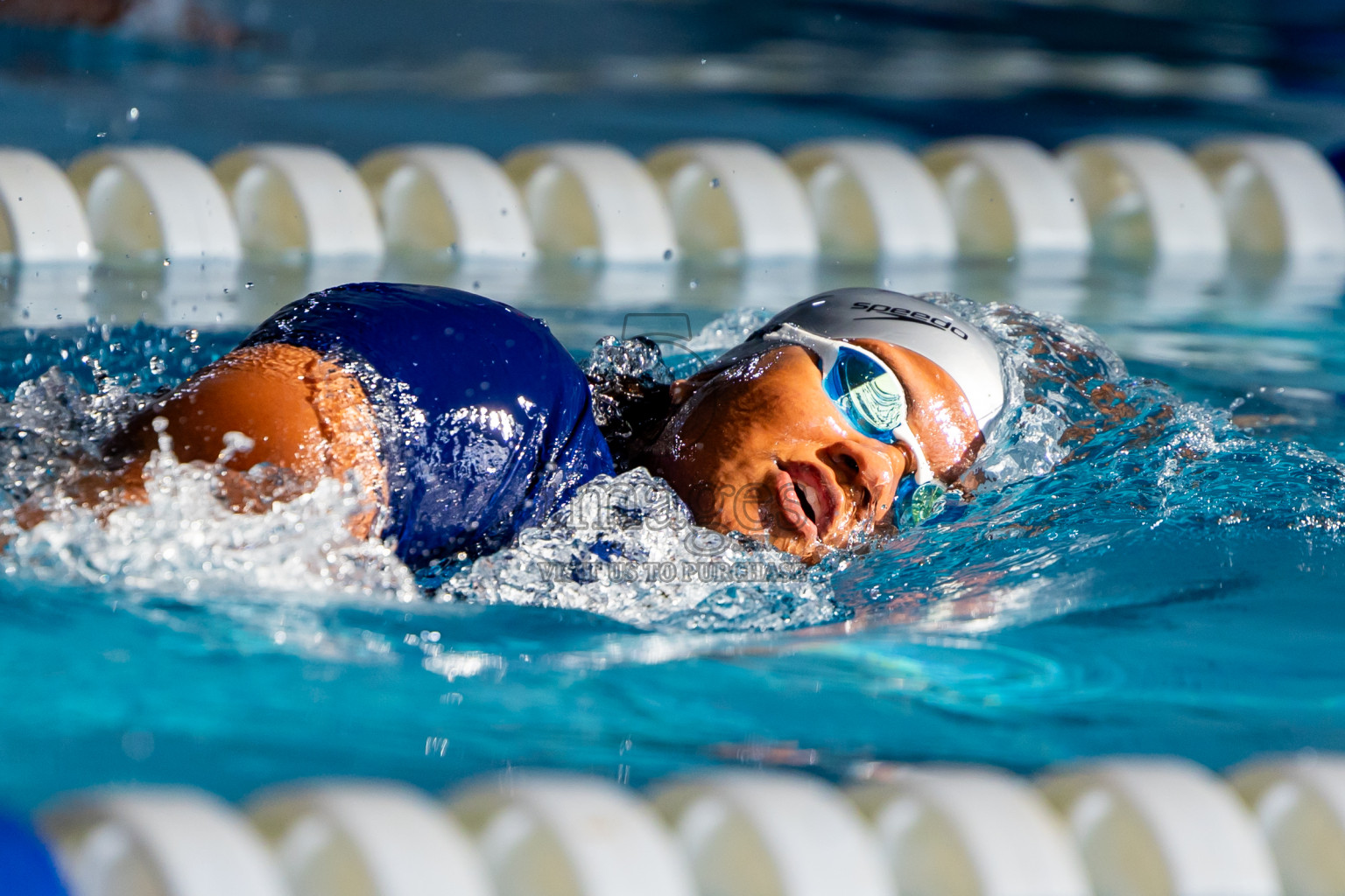 Day 1 of National Swimming Competition 2024 held in Hulhumale', Maldives on Friday, 13th December 2024. Photos: Nausham Waheed / images.mv