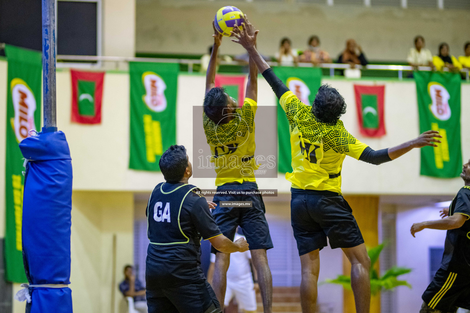 Kulhudhuffushi Youth & R.C vs Club Matrix in the Finals of Milo National Netball Tournament 2021 held on 4th December 2021 in Male', Maldives Photos: Ismail Thoriq, Maanish / images.mv