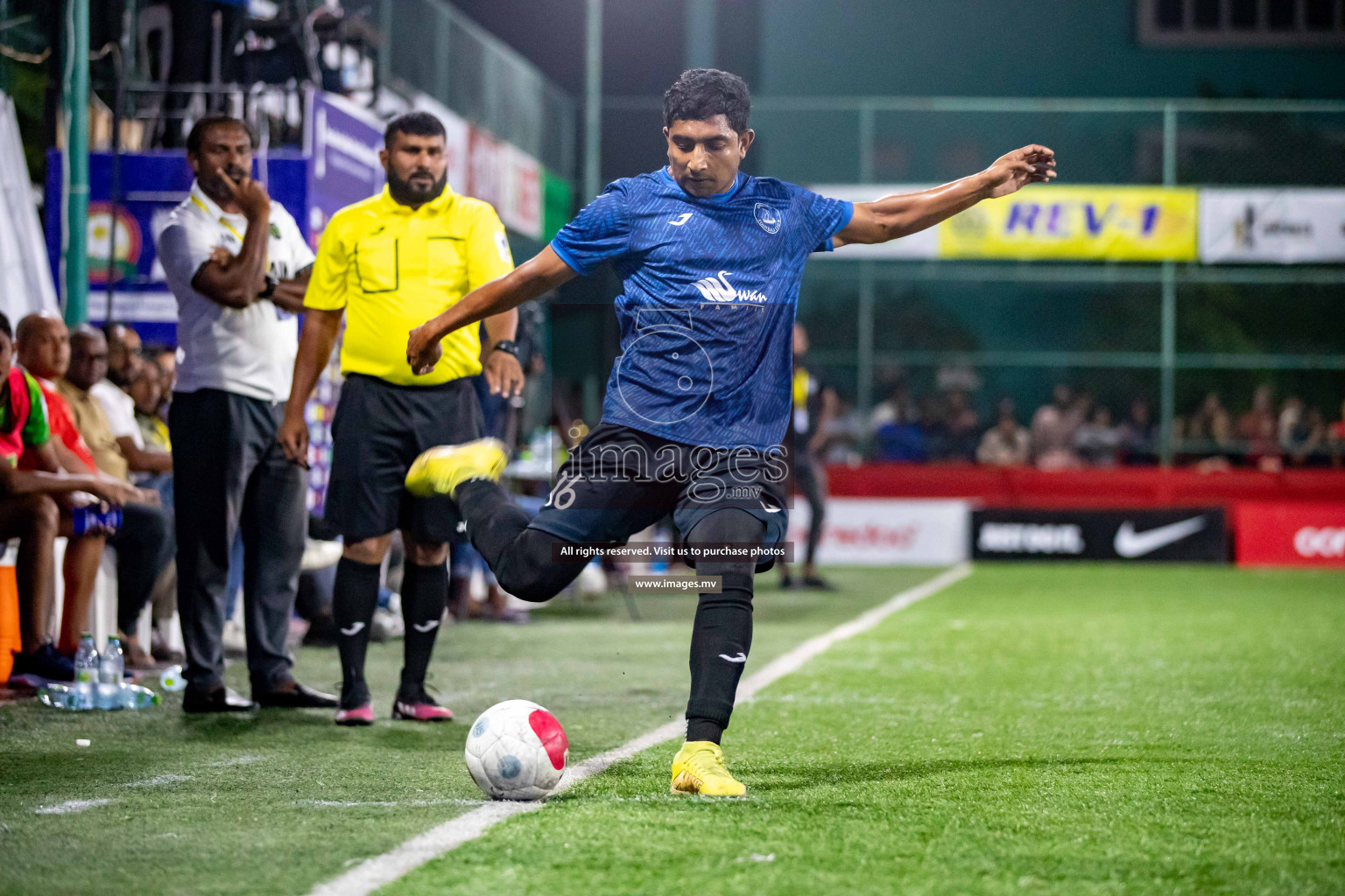 HA. Vashafaru vs HA. Utheemu in Day 13 of Golden Futsal Challenge 2023 on 17 February 2023 in Hulhumale, Male, Maldives