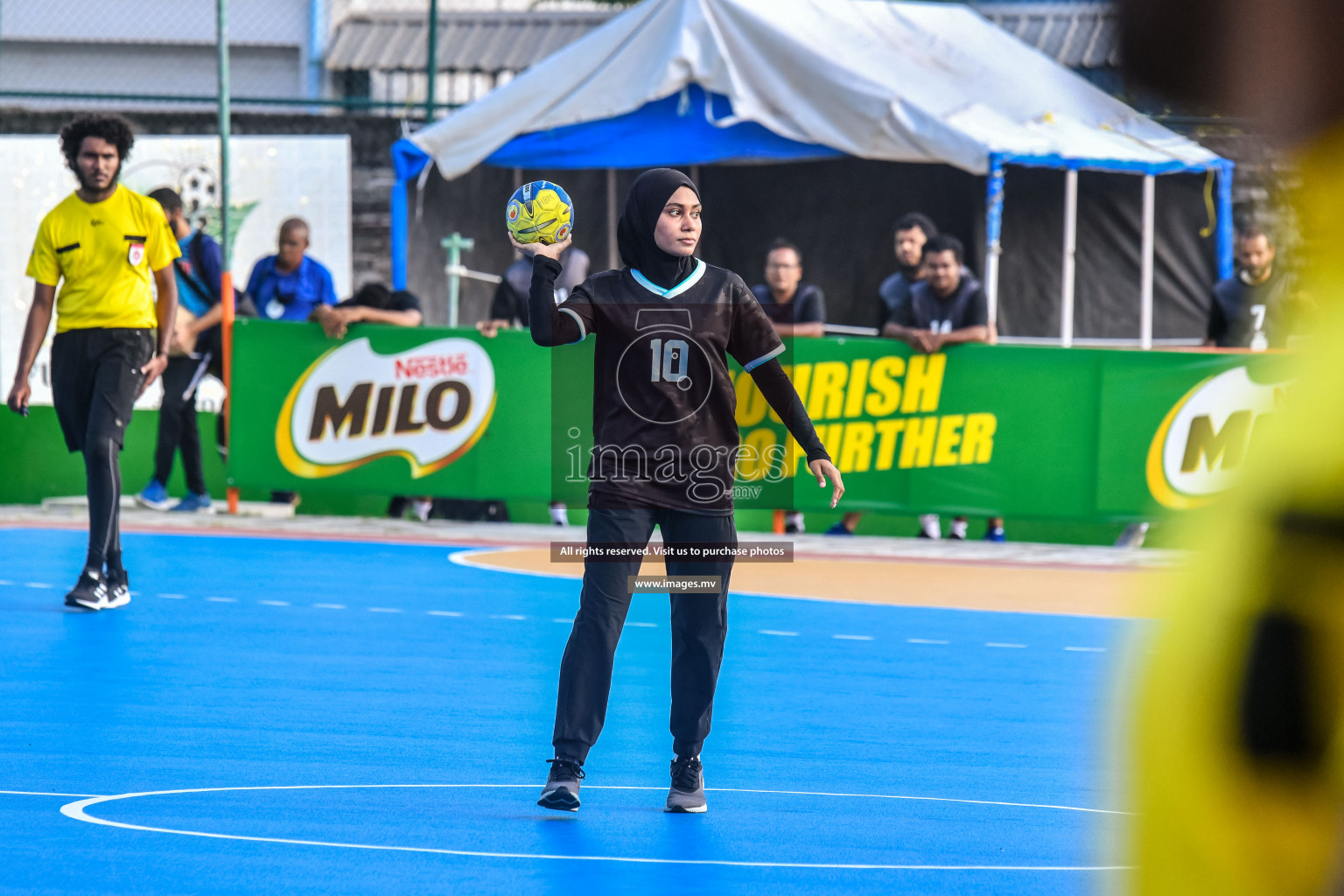 Day 8 of Milo 6th Inter Office Handball Tournament 2022 - Photos by Nausham Waheed