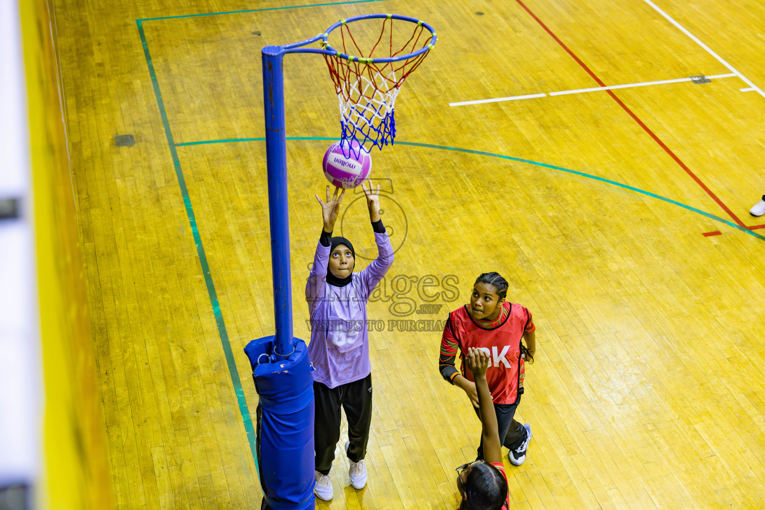 Finals of 26th Inter-School Netball Tournament 2025 was held in Social Center Indoor Hall on Saturday, 8th November 2025. Photos: Areef Adam / images.mv