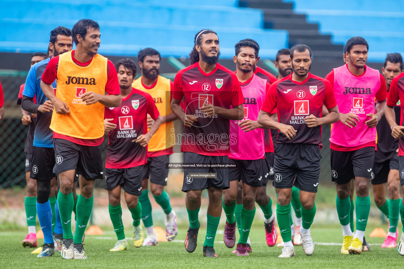 SAFF Championship training session of Team Maldives in Bangalore on Tuesday, 21st June 2023. Photos: Nausham Waheed / images.mv