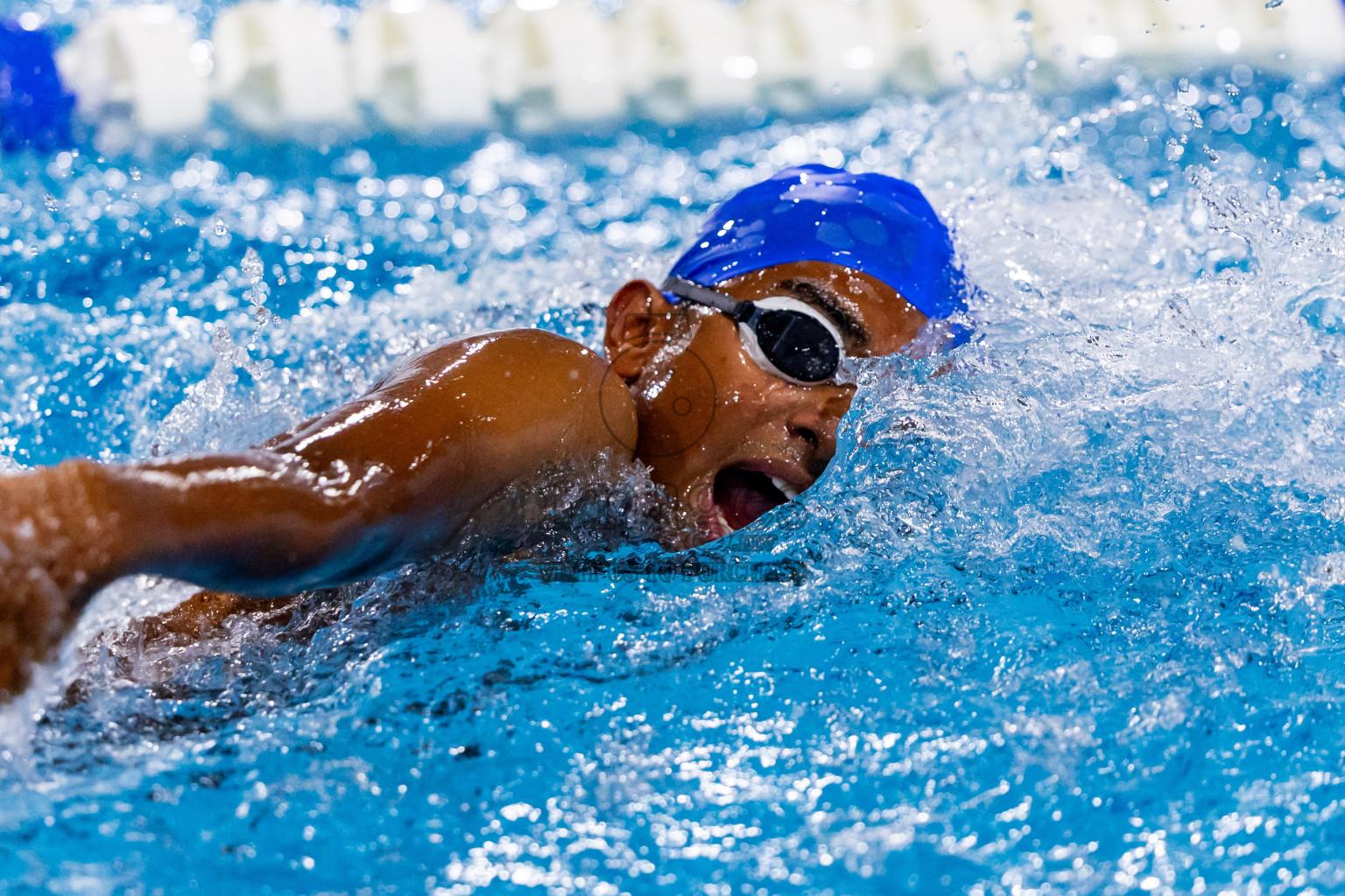 Day 5 of 20th Inter-school Swimming Competition 2024 held in Hulhumale', Maldives on Wednesday, 16th October 2024. Photos: Nausham Waheed / images.mv