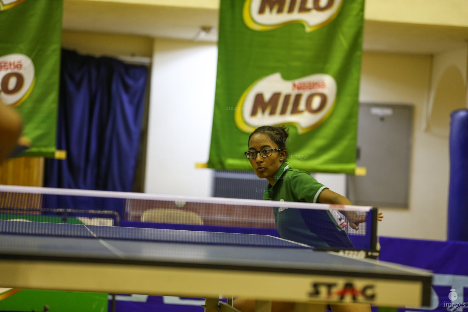 9th Milo Inter-school Table Tennis Championship 2017 Day 2 in Male , Maldives. Sunday, September. 10, 2017.( Images.mv Photo/ Abdulla Abeedh ).