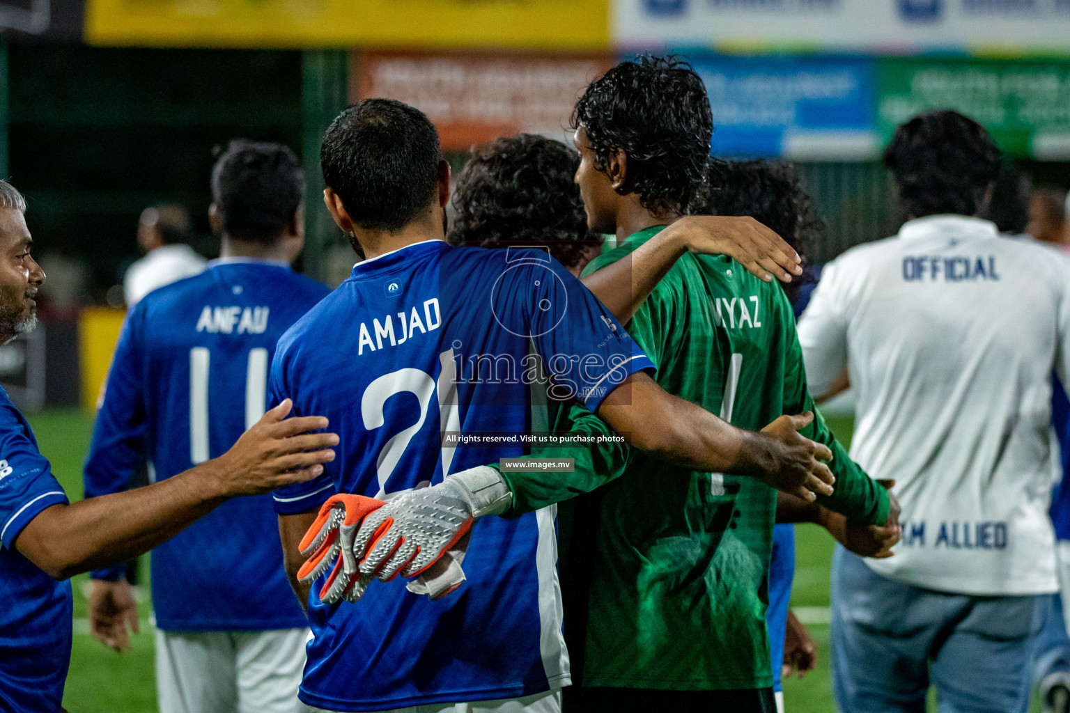 Club Immigration vs Team Allied in Club Maldives Cup 2022 was held in Hulhumale', Maldives on Thursday, 20th October 2022. Photos: Hassan Simah/ images.mv