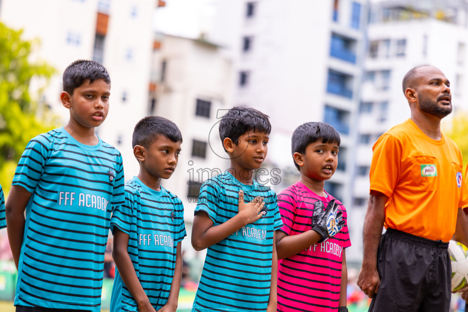 Day 3 of MILO SVAM Juniors 2025 (U-8) was held at Henveiru Stadium in Male', Maldives on Saturday, 28th June 2025. Photos: Ismail Thoriq / images.mv