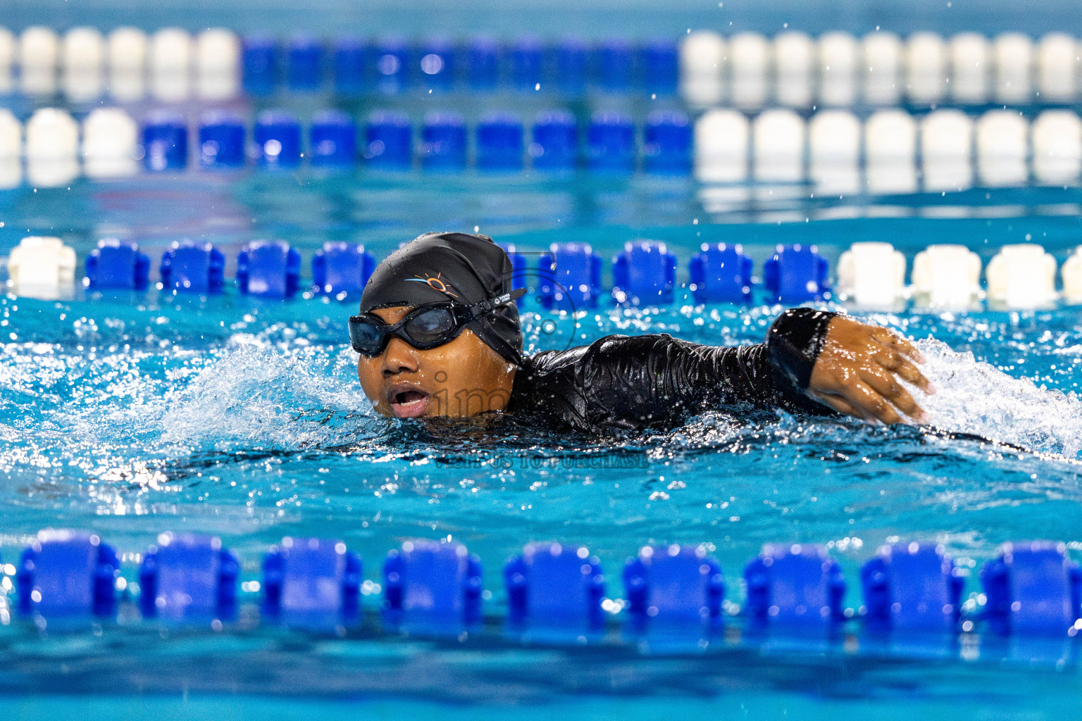 Day 4 of BML 5th National Swimming Kids Festival 2024 held in Hulhumale', Maldives on Thursday, 21st November 2024. Photos: Nausham Waheed / images.mv