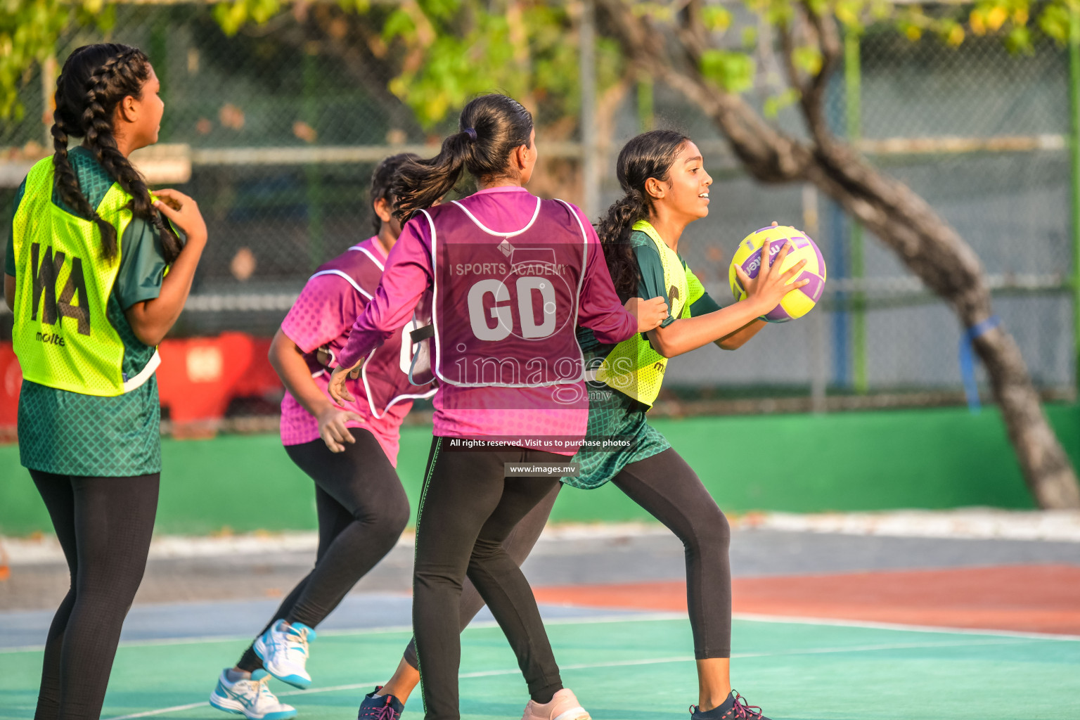 Day2  of Junior Netball Championship 2022 on 5 March 2022 held in Male', Maldives. Photos by Nausham Waheed.