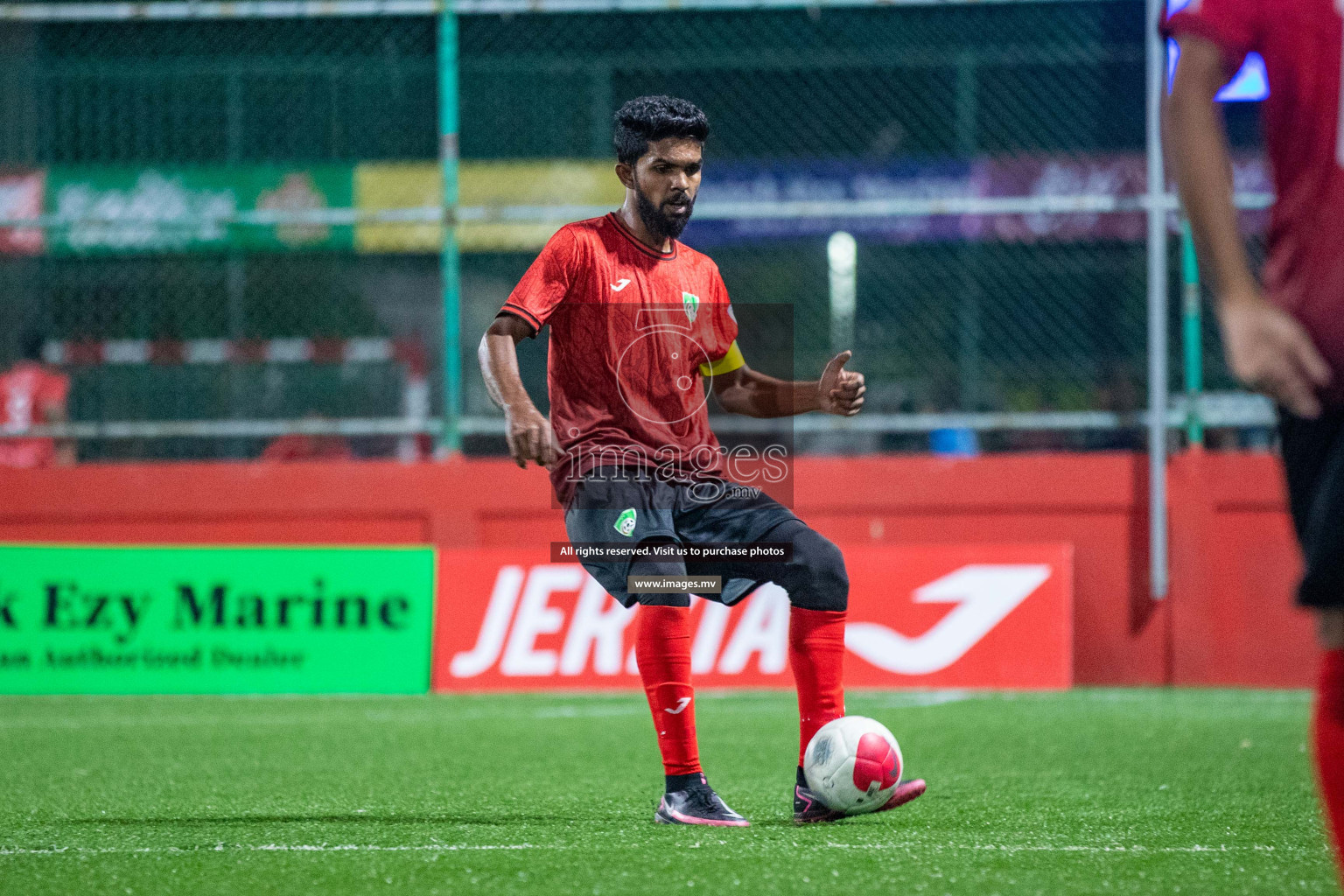 Sh. Foakaidhoo vs Sh. Feevah in Day 2 of Golden Futsal Challenge 2023 on 06 February 2023 in Hulhumale, Male, Maldives