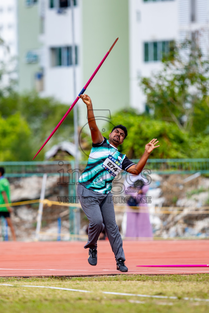 Day 6 of MWSC Interschool Athletics Championships 2024 held in Hulhumale Running Track, Hulhumale, Maldives on Thursday, 14th November 2024. Photos by: Nausham Waheed / Images.mv