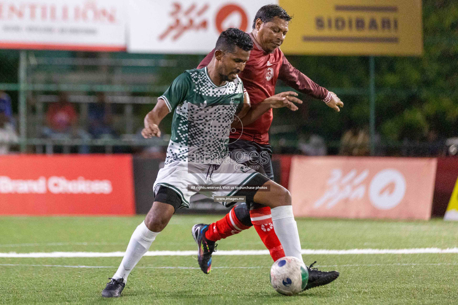 President's Office SC vs Club 220 in Club Maldives Cup Classic 2023 held in Hulhumale, Maldives, on Monday, 24th July 2023. Photos: Ismail Thoriq / images.mv