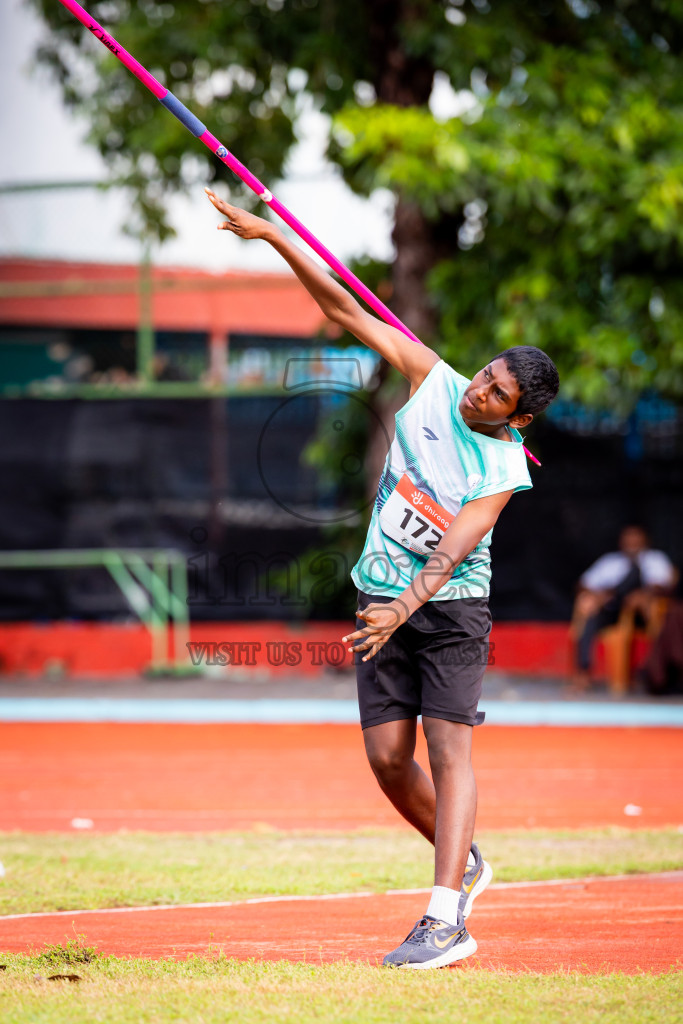 Day 6 of Inter-school Athletics Championship 2025 held in Ekuveni Synthetic Track, Male', Maldives on Sunday, 12th October 2025. Photos by: Nausham Waheed / Images.mv