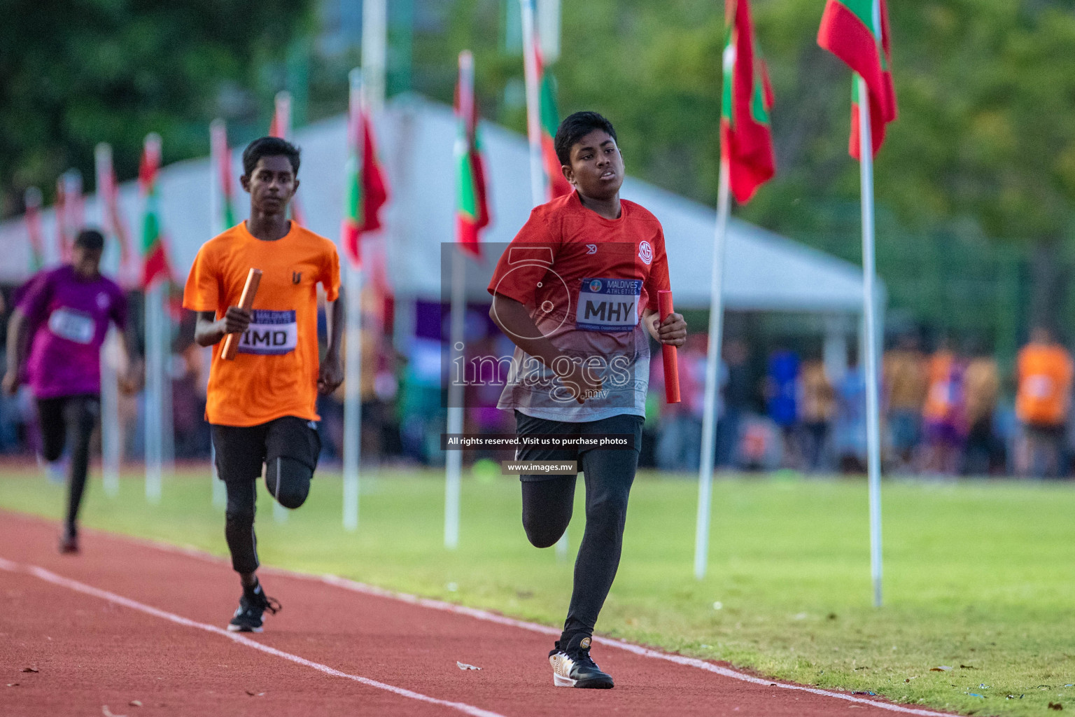 Day 3 of Inter-School Athletics Championship held in Male', Maldives on 25th May 2022. Photos by: Maanish / images.mv