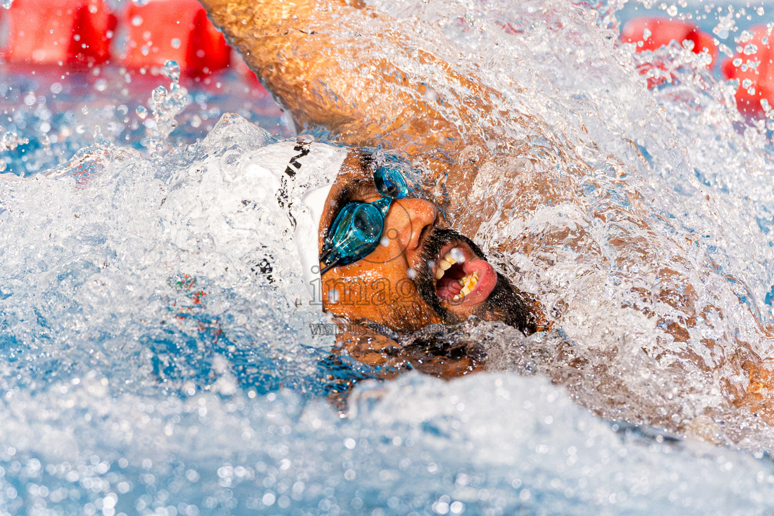 Day 4 of 1st National Short Course Swimming Competition held in Hulhumale', Maldives on Tuesday, 17th June 2025. Photos: Nausham Waheed / images.mv