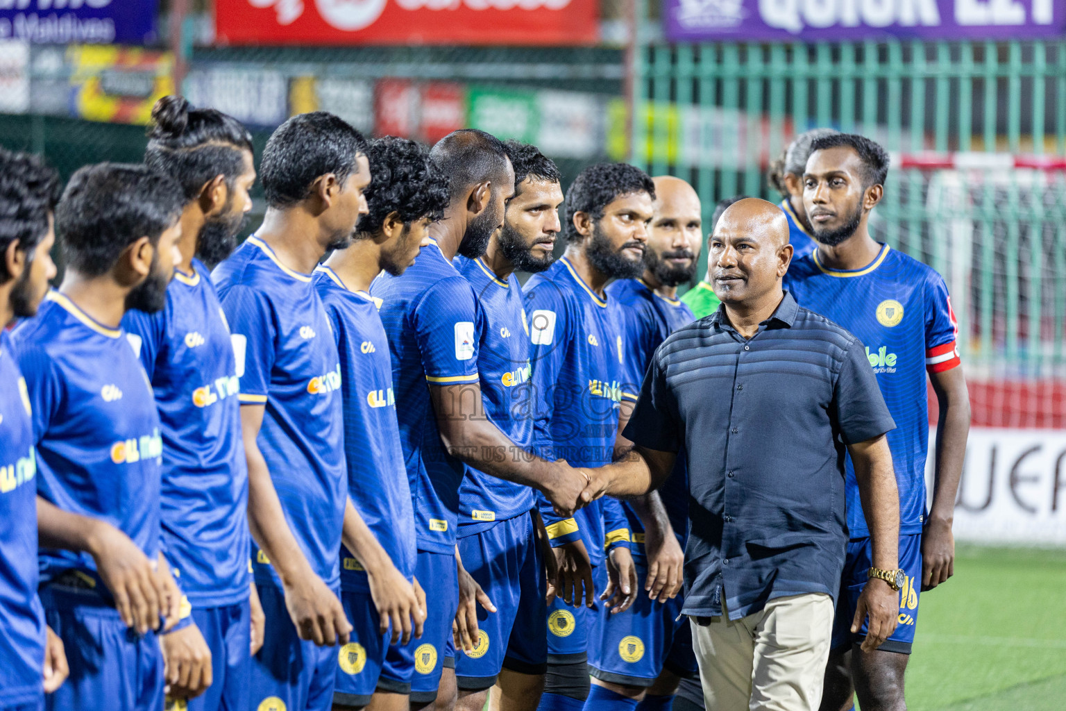 HA Baarah vs HA Maarandhoo in Day 5 of Golden Futsal Challenge 2025 on Thursday, 9th January 2025, in Hulhumale', Maldives 
Photos: Hassan Simah / images.mv