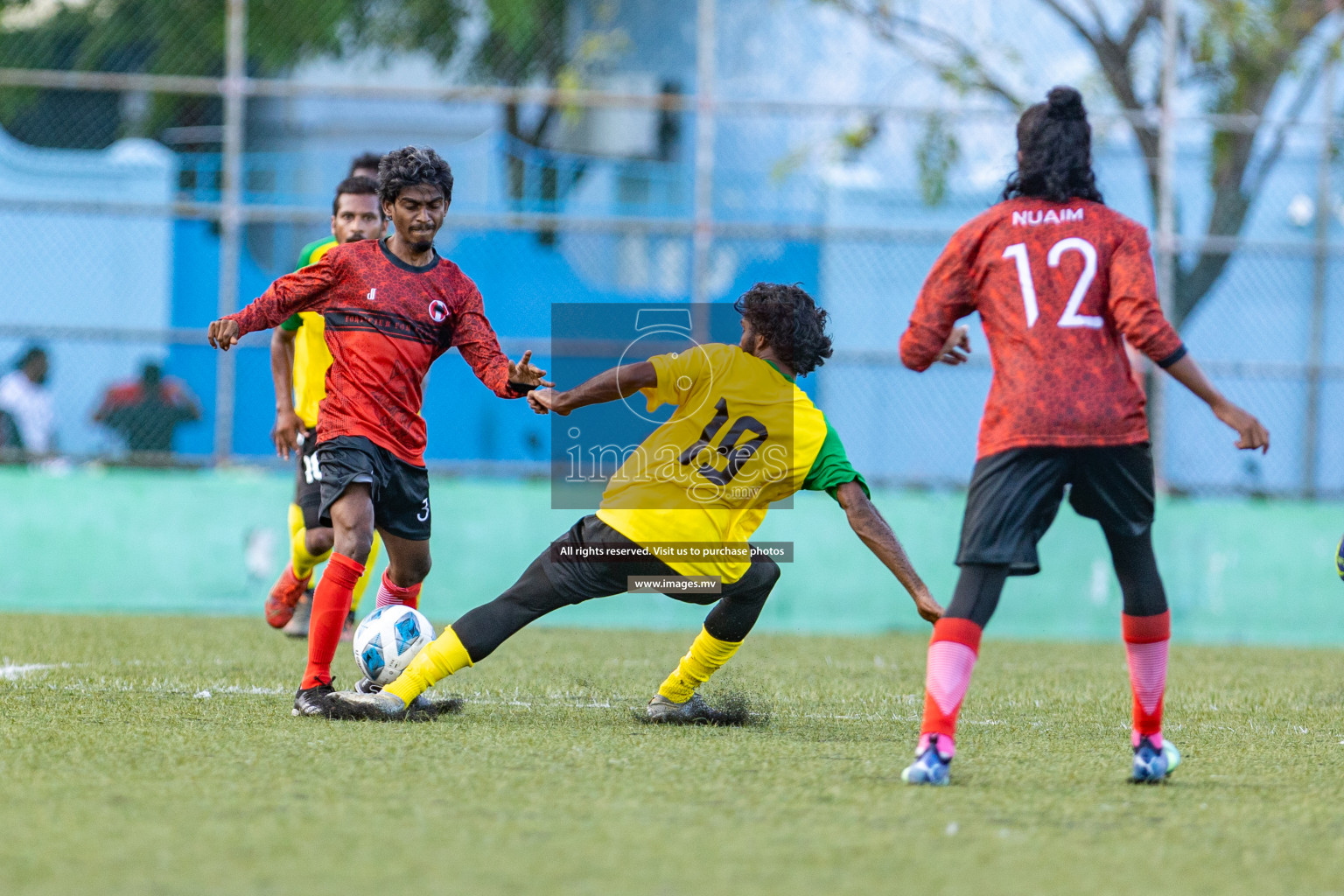 Little Town Sports vs  Lorenzo Sports Club in the 2nd Division 2022 on 16th July 2022, held in National Football Stadium, Male', Maldives Photos: Hassan Simah / Images.mv