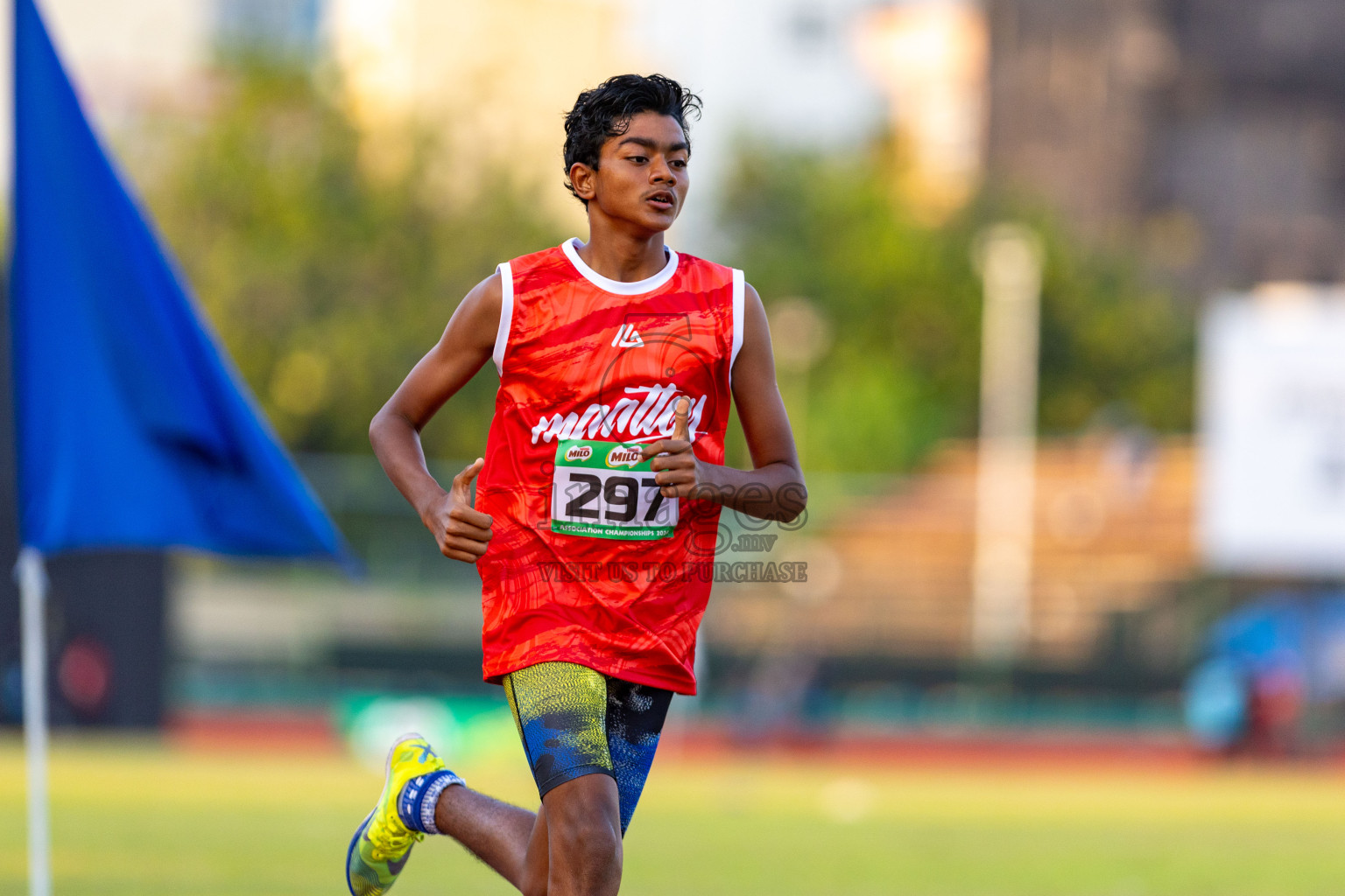 Day 3 of MILO Athletics Association Championship was held on Thursday, 7th May 2024 in Male', Maldives. Photos: Nausham Waheed