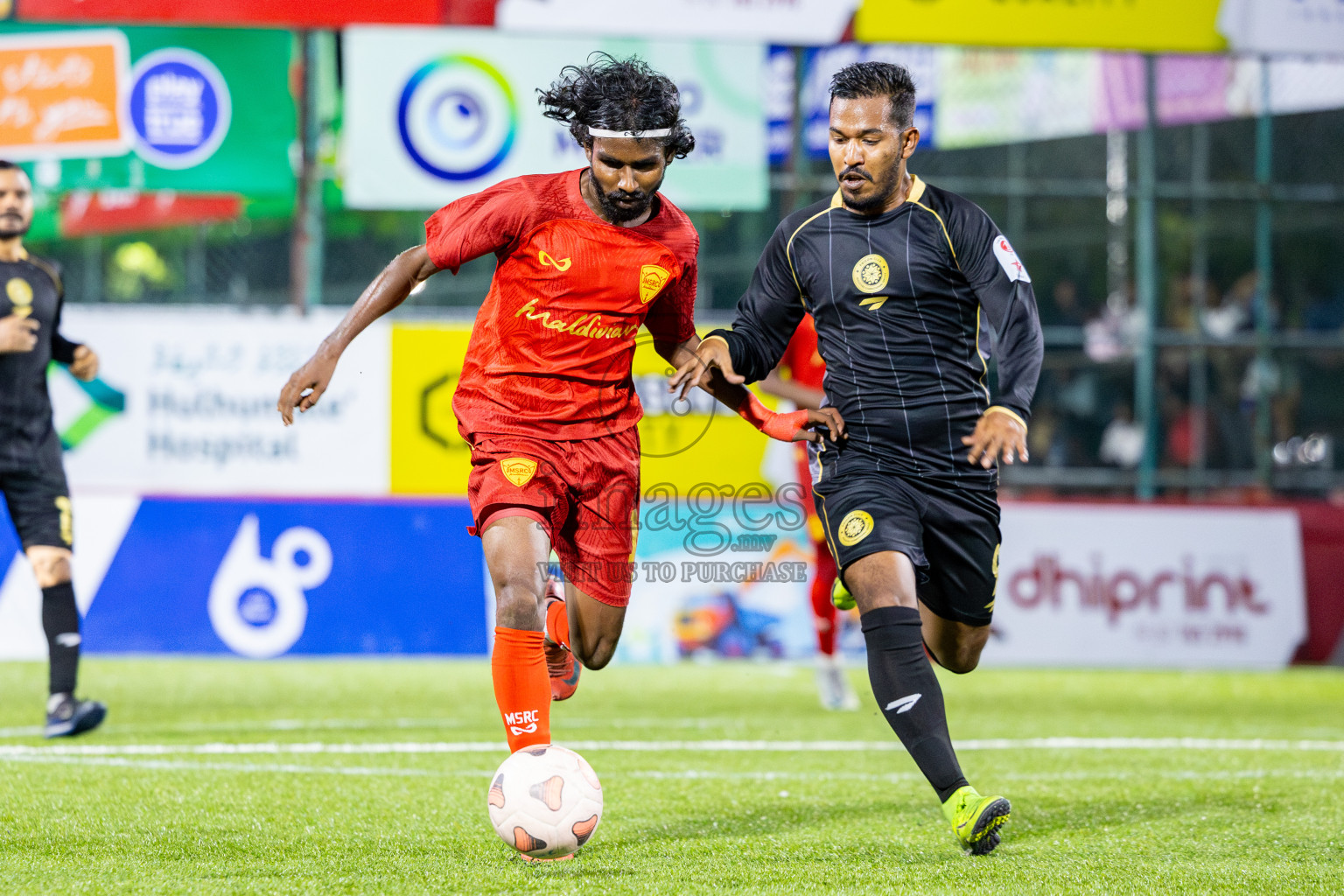 Maldivian (MSRC) vs Prison Club in Day 5 of Club Maldives Cup 2025 was held in Rehendhi Futsal Ground, Hulhumale', Maldives on Friday, 3rd October 2025.
Photos: Ismail Thoriq / images.mv
