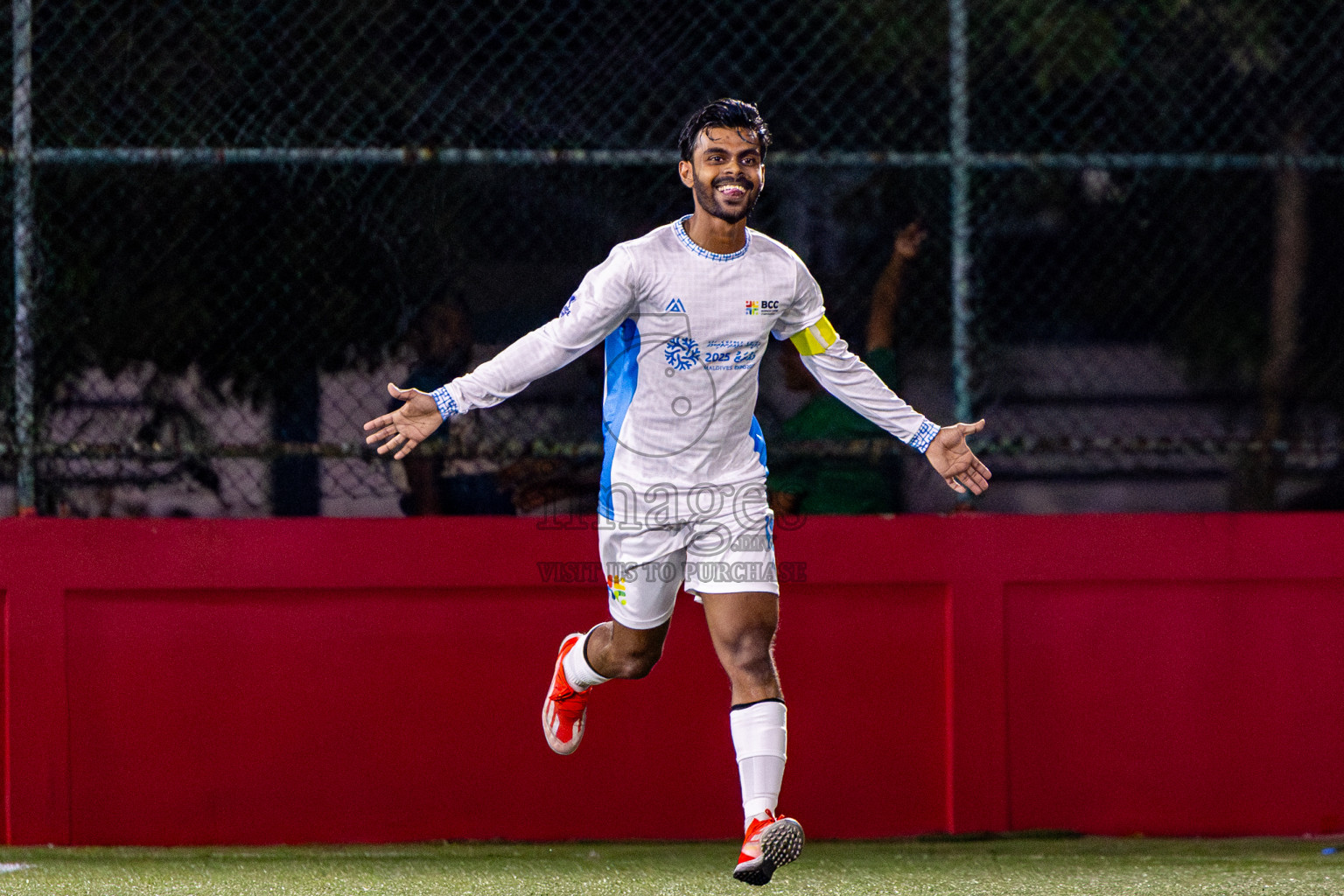Club Male' City vs BCC in Day 3 of Office League 2025 was held on Friday, 18th April 2025 in Hulhumale', Maldives. Photos: Nausham Waheed / images.mv