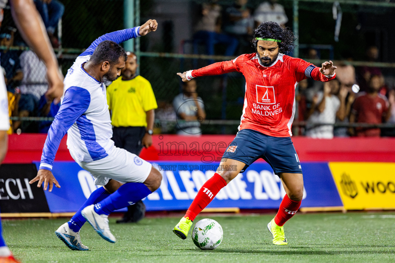 BML vs MCLP in Day 14 of Office League 2025 was held on Tuesday, 29th April 2025 in Hulhumale', Maldives. Photos: Nausham Waheed / images.mv