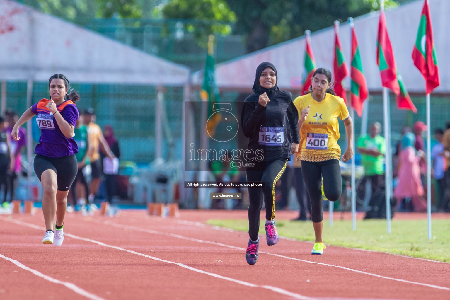 Day 1 of Inter-School Athletics Championship held in Male', Maldives on 22nd May 2022. Photos by: Maanish / images.mv