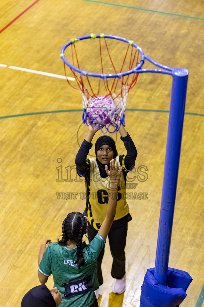 Day 8 of 26th Inter-School Netball Tournament 2025 was held in Social Center Indoor Hall on Sunday, 26th October 2025. Photos: Hassan Simah / images.mv