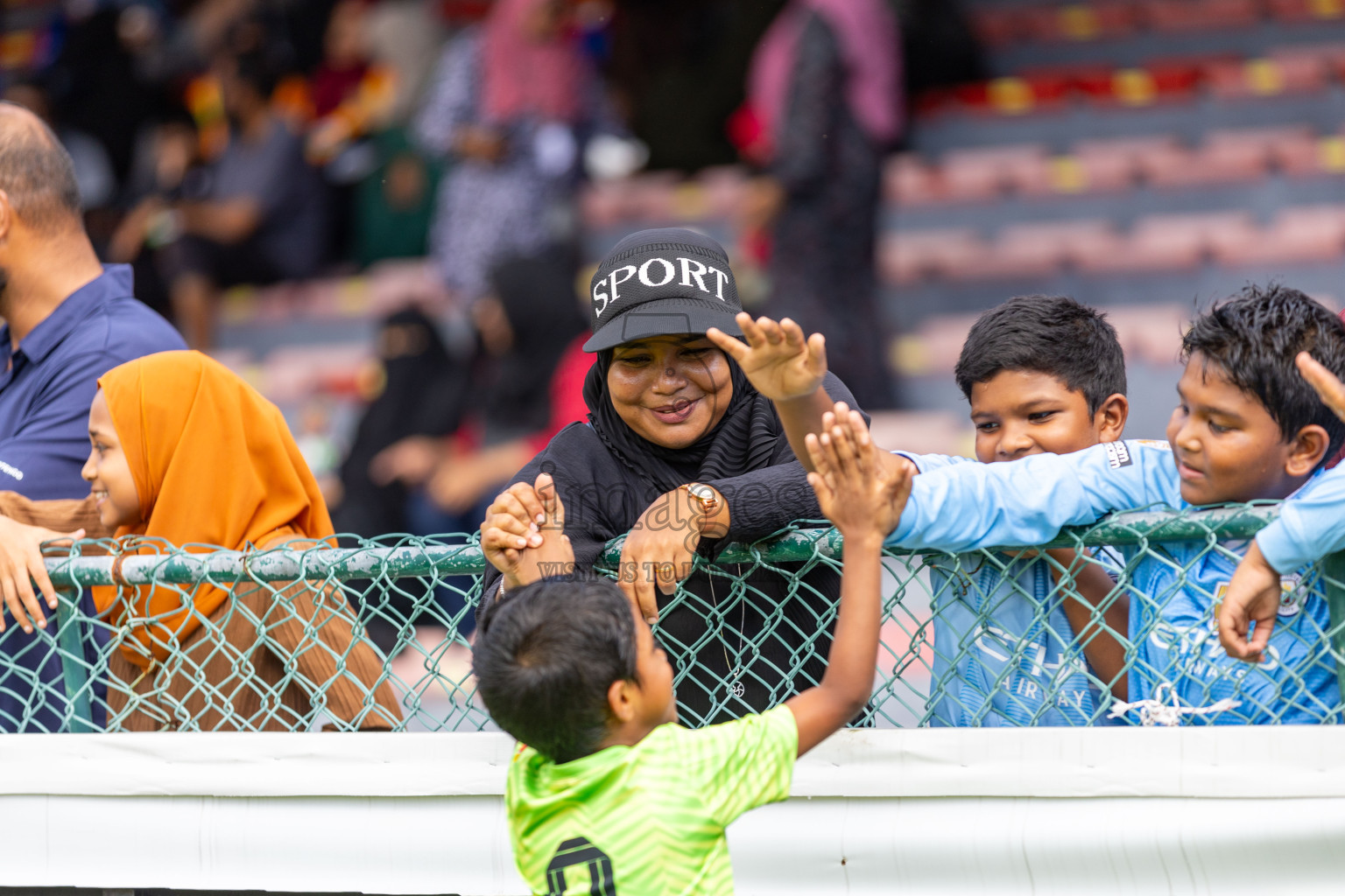 Day 2 of MILO Kids Football Fiesta was held at National Stadium in Male', Maldives on Saturday, 24th February 2024.