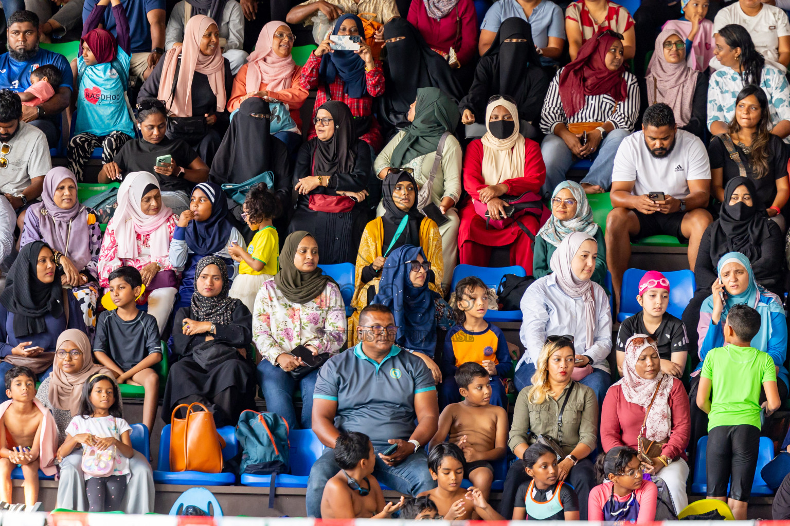 Day 4 of BML 5th National Swimming Kids Festival 2024 held in Hulhumale', Maldives on Thursday, 21st November 2024. Photos: Nausham Waheed / images.mv