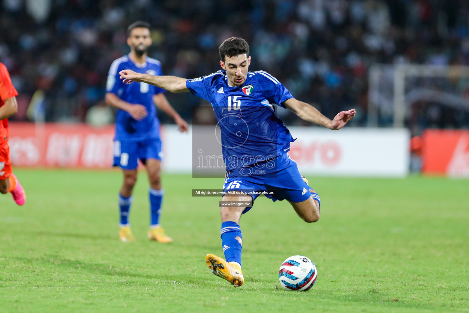 Kuwait vs India in the Final of SAFF Championship 2023 held in Sree Kanteerava Stadium, Bengaluru, India, on Tuesday, 4th July 2023. Photos: Nausham Waheed, Hassan Simah / images.mv