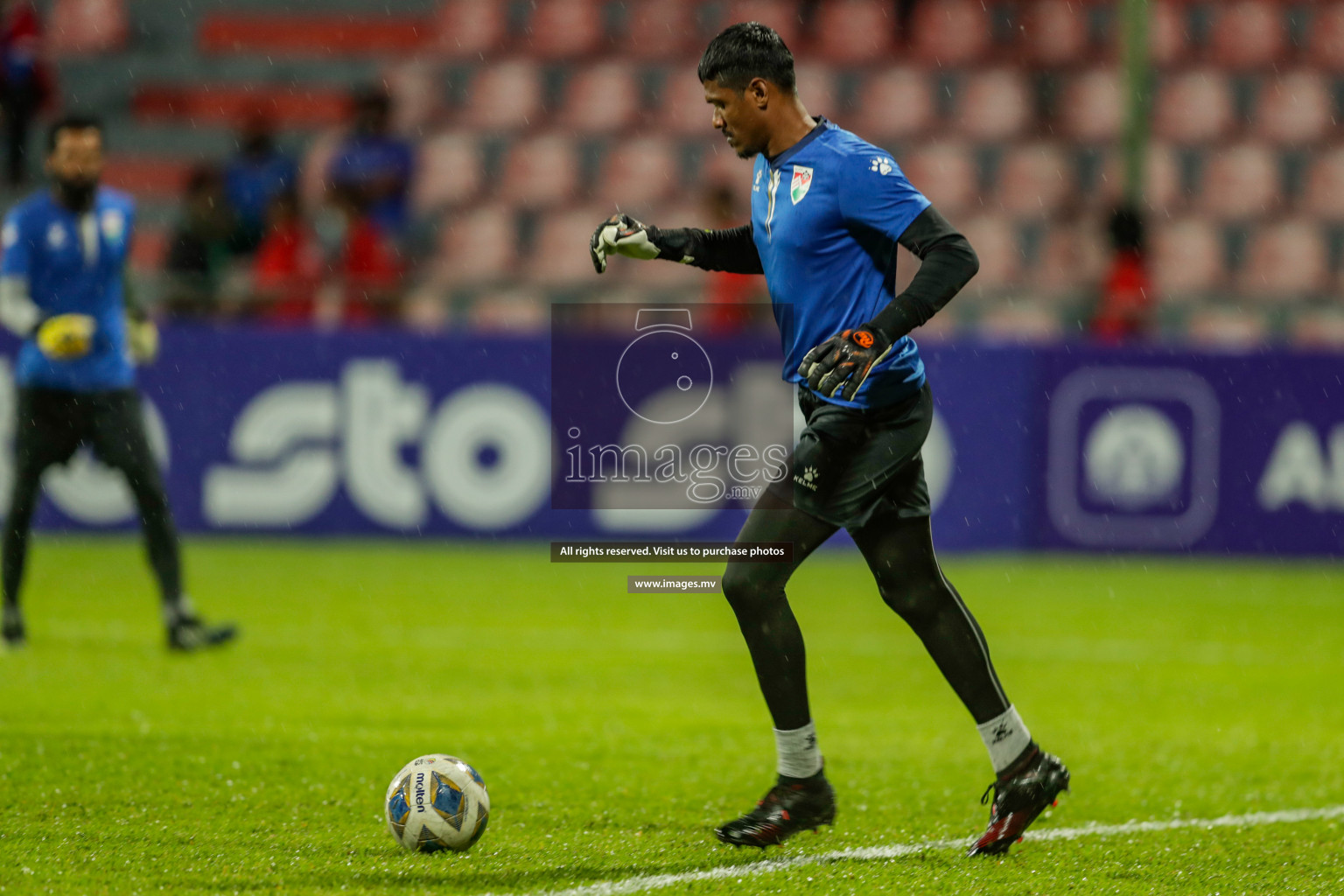 Maldives vs Nepal in SAFF Championship 2021 held on 1st October 2021 in Galolhu National Stadium, Male', Maldives