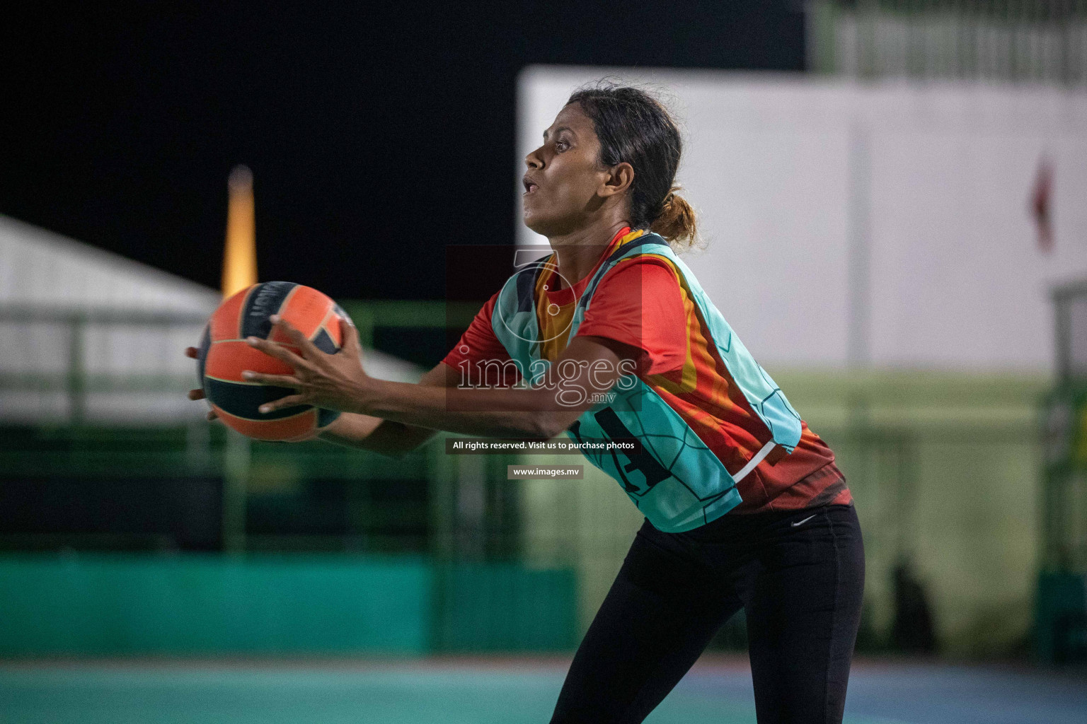 Day 7 of 20th Milo National Netball Tournament 2023, held in Synthetic Netball Court, Male', Maldives on 5th June 2023 Photos: Nausham Waheed/ Images.mv