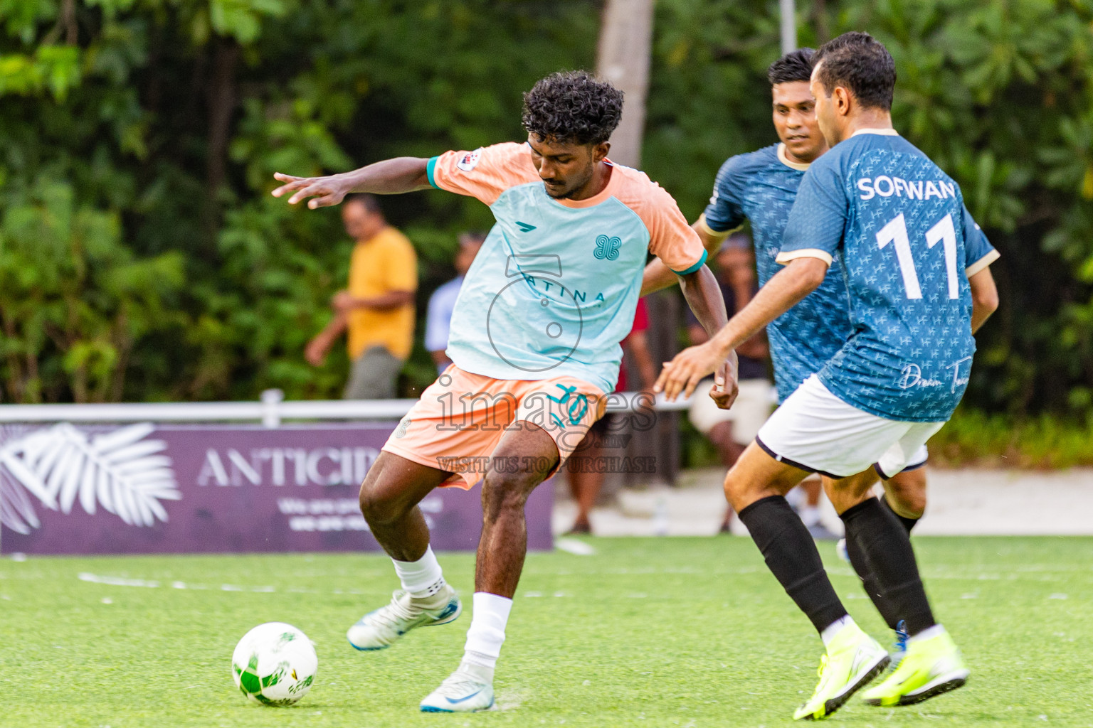 Huvafen Fushi vs Patina in Resort League 2025 (North Male Zone) day 8 was held on Wednesday, 10th September 2025 in One And Only Reethi Rah Maldives Resort, Photos: Areef Adam / images.mv