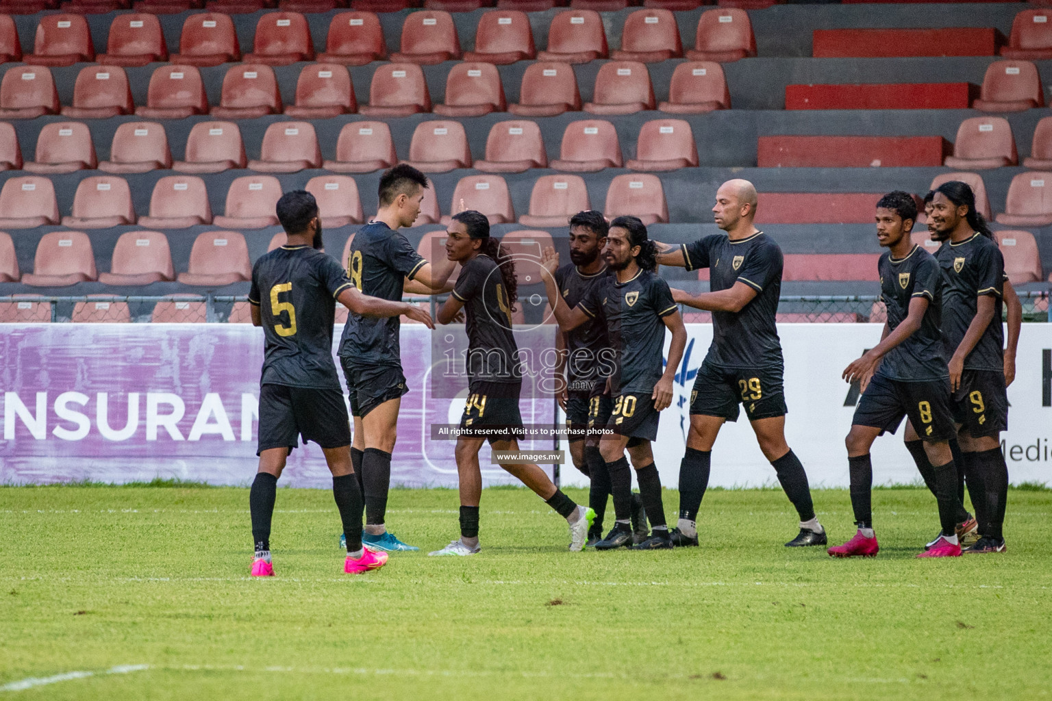 President's Cup 2023 Semi Final - Club eagles vs Buru sports, held in National Football Stadium, Male', Maldives Photos: Nausham/ Images.mv