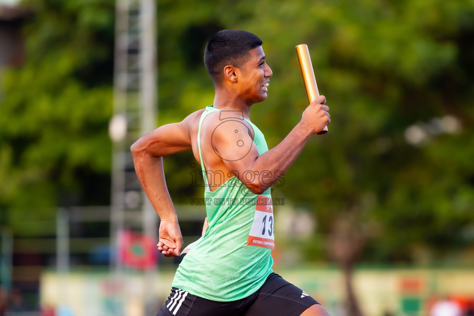 Day 1 of National Athletics Championship 2025 was held at Ekuveni Running Ground in Male', Maldives on Thursday, 14th August 2025. Photos: Nausham Waheed / images.mv