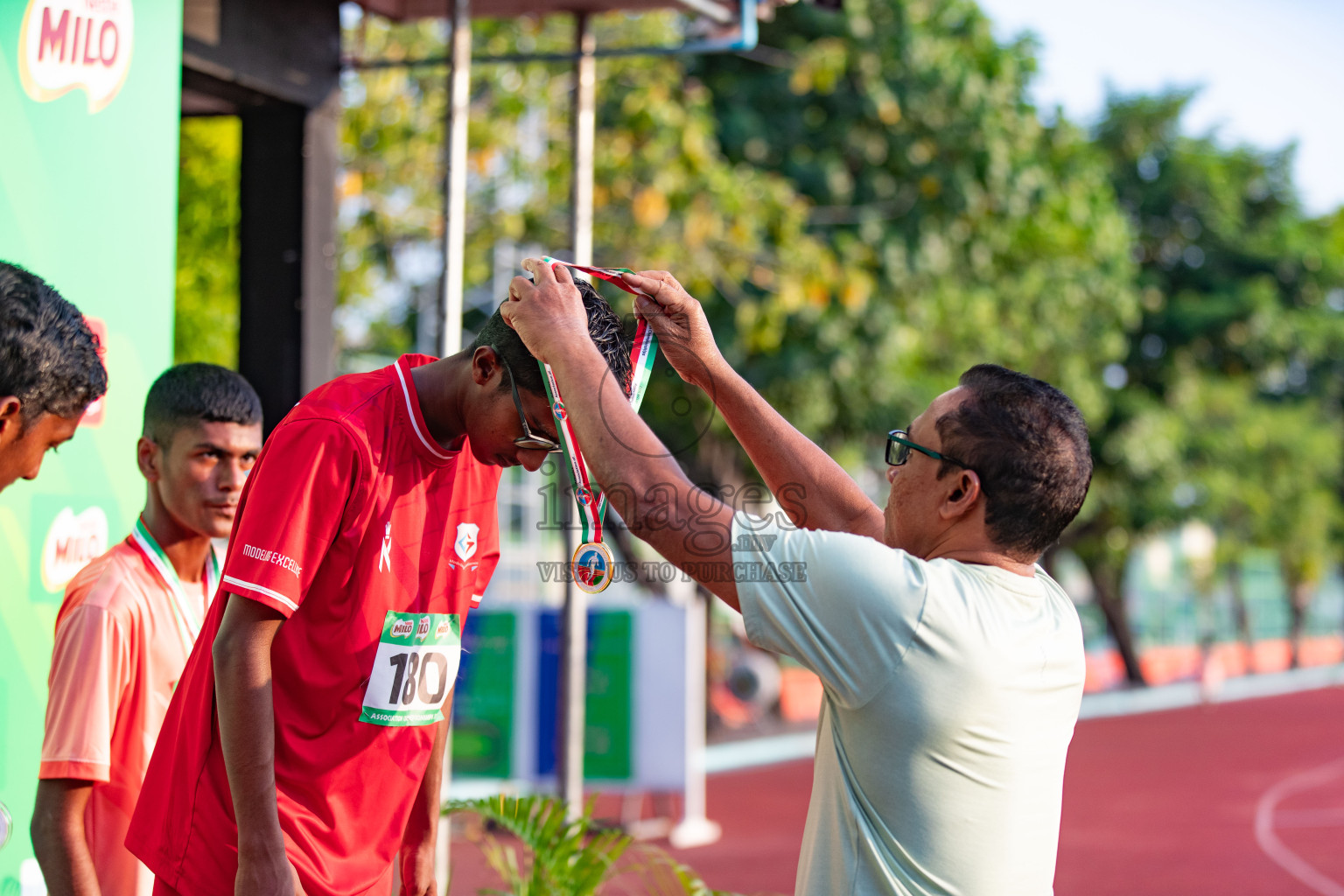 Day 4 of MILO Athletics Association Championship was held on Friday, 8th March 2024 in Male', Maldives. Photos: Hasna Hussain