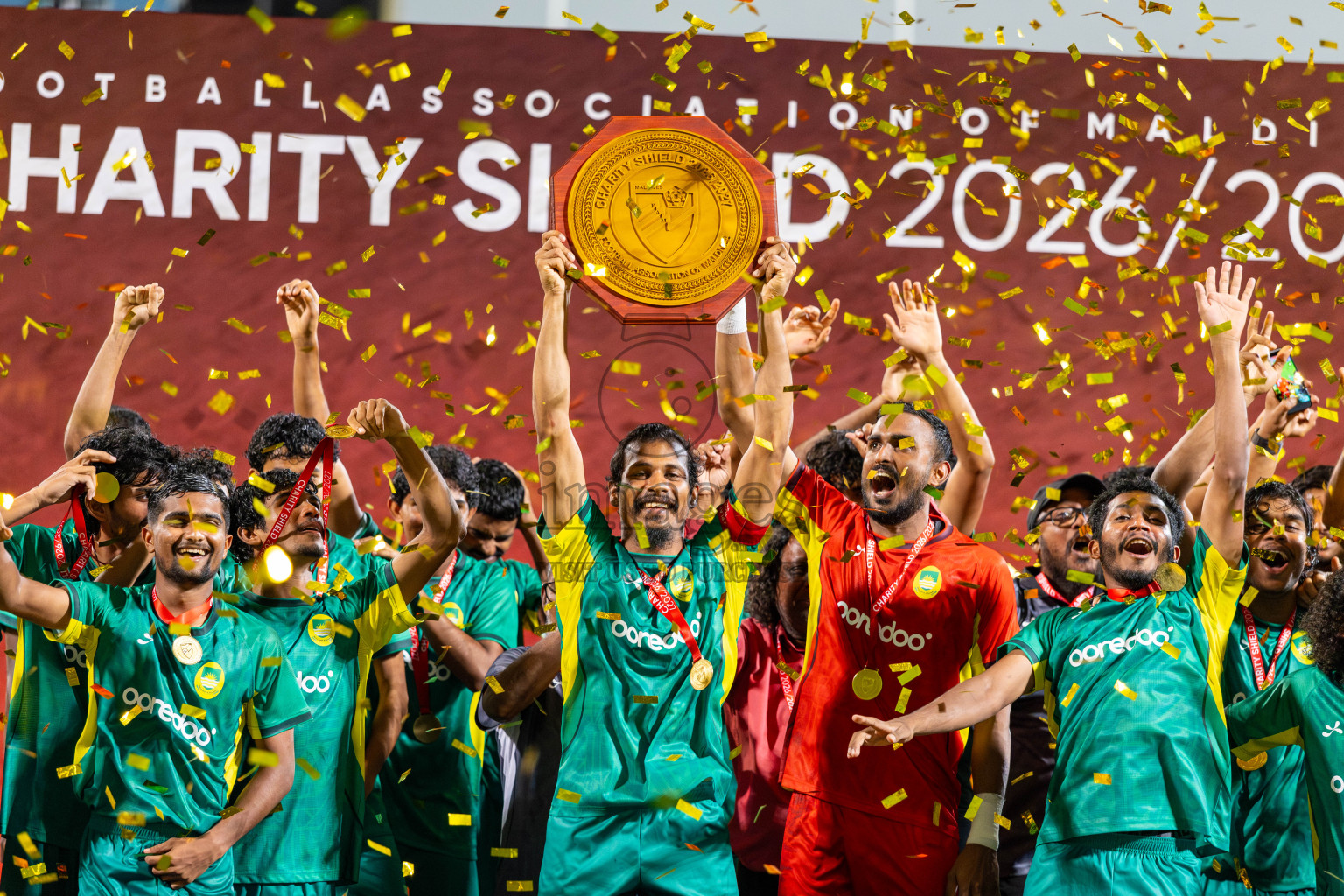 Maziya Sports and Recreation vs New Radiant Sports Club in Charity Shield 2026 was held in National Football Stadium, Male' Maldives on Friday, 31st June 2026. Photos: Mohamed Mahfooz Moosa, Ismail Thoriq / images.mv
