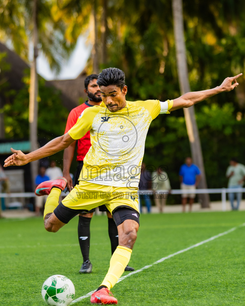 Jumeirah Olhaheli vs Bandos in Resort League 2025 (North Male Zone) day 19 was held on Sunday, 20th September 2025 in One And Only Reethi Rah Maldives Resort, Photos: Areef Adam / images.mv