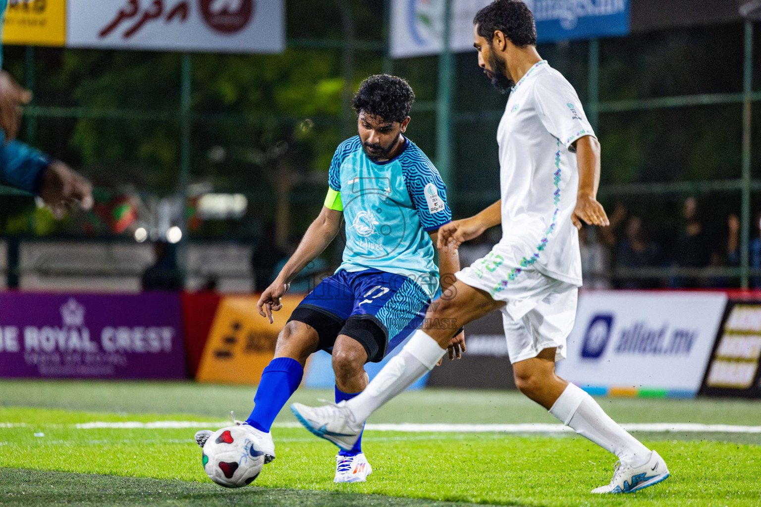 TOURISM CLUB vs MALE CITY COUNCIL in Club Maldives Classic 2024 held in Rehendi Futsal Ground, Hulhumale', Maldives on Wednesday, 4th September 2024. Photos: Nausham Waheed / images.mv