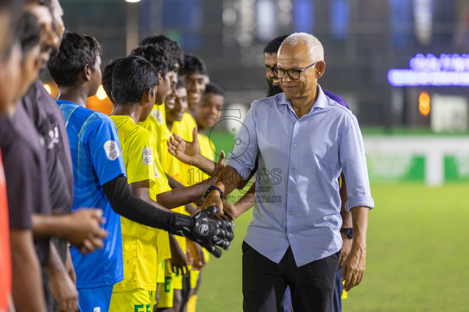 Maziya vs Hurriya (U14) in Day 4 of Dhivehi Youth League 2024 held at Henveiru Stadium on Thursday, 28th November 2024. Photos: Shuu Abdul Sattar/ Images.mv