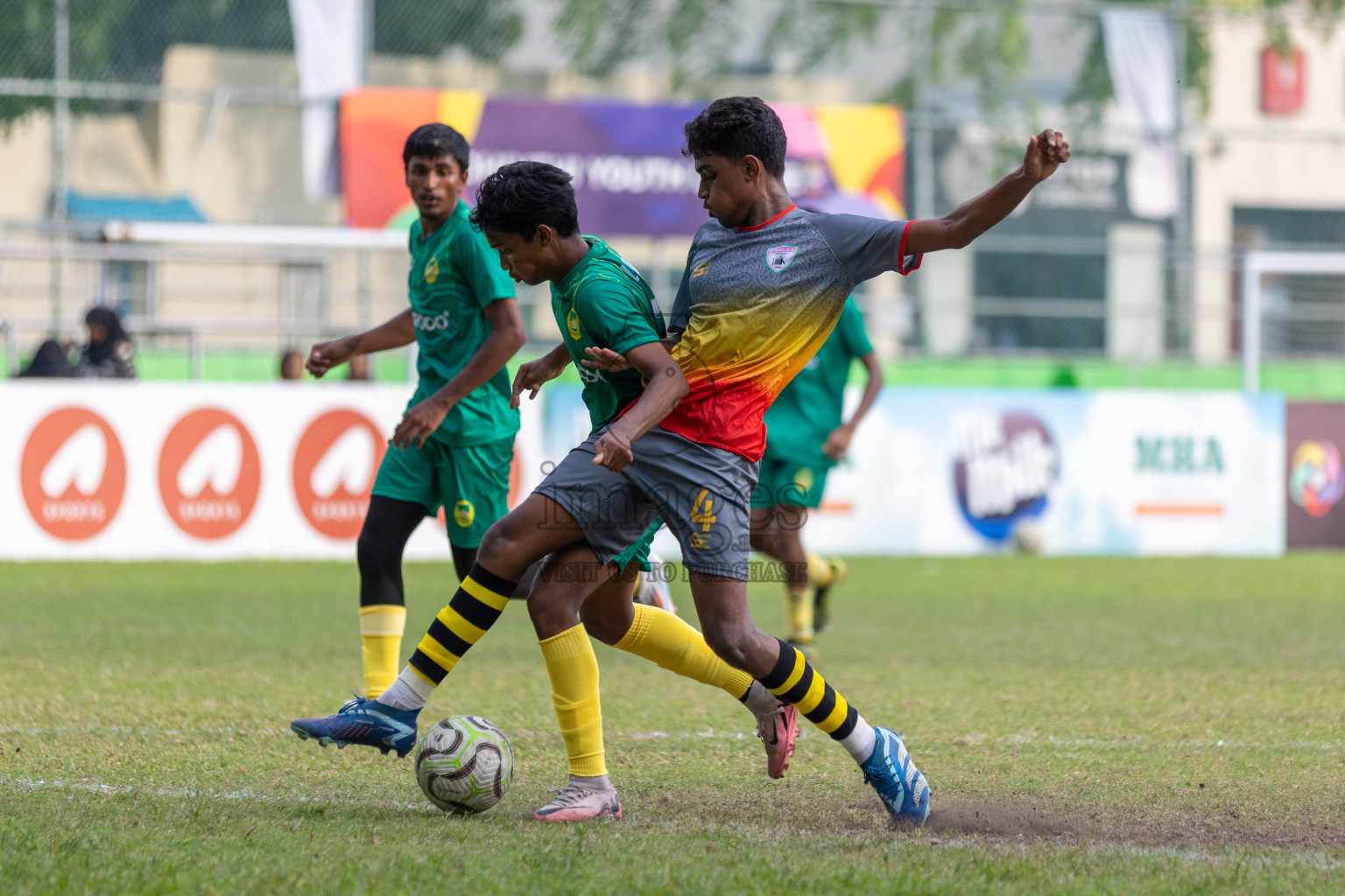 Eagles vs Maziya SRC(U16) in Day 8 of Dhivehi Youth League 2024 held at Henveiru Stadium on Monday, 2nd December 2024. Photos: Mohamed Mahfooz Moosa / Images.mv