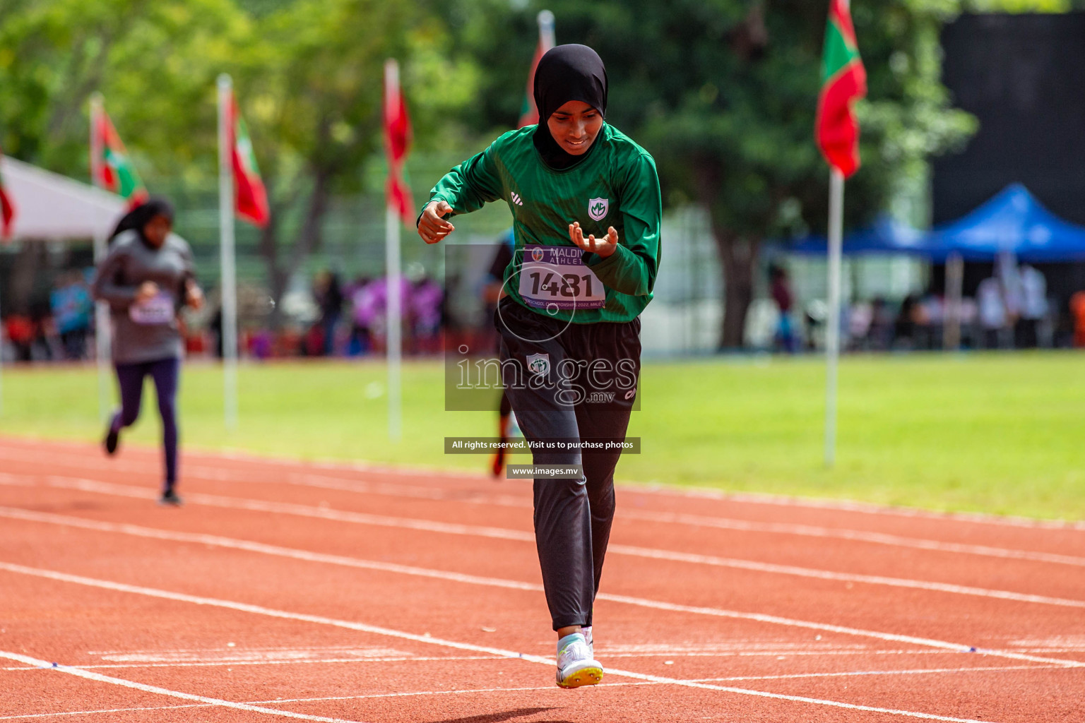 Day 2 of Inter-School Athletics Championship held in Male', Maldives on 24th May 2022. Photos by: Maanish / images.mv