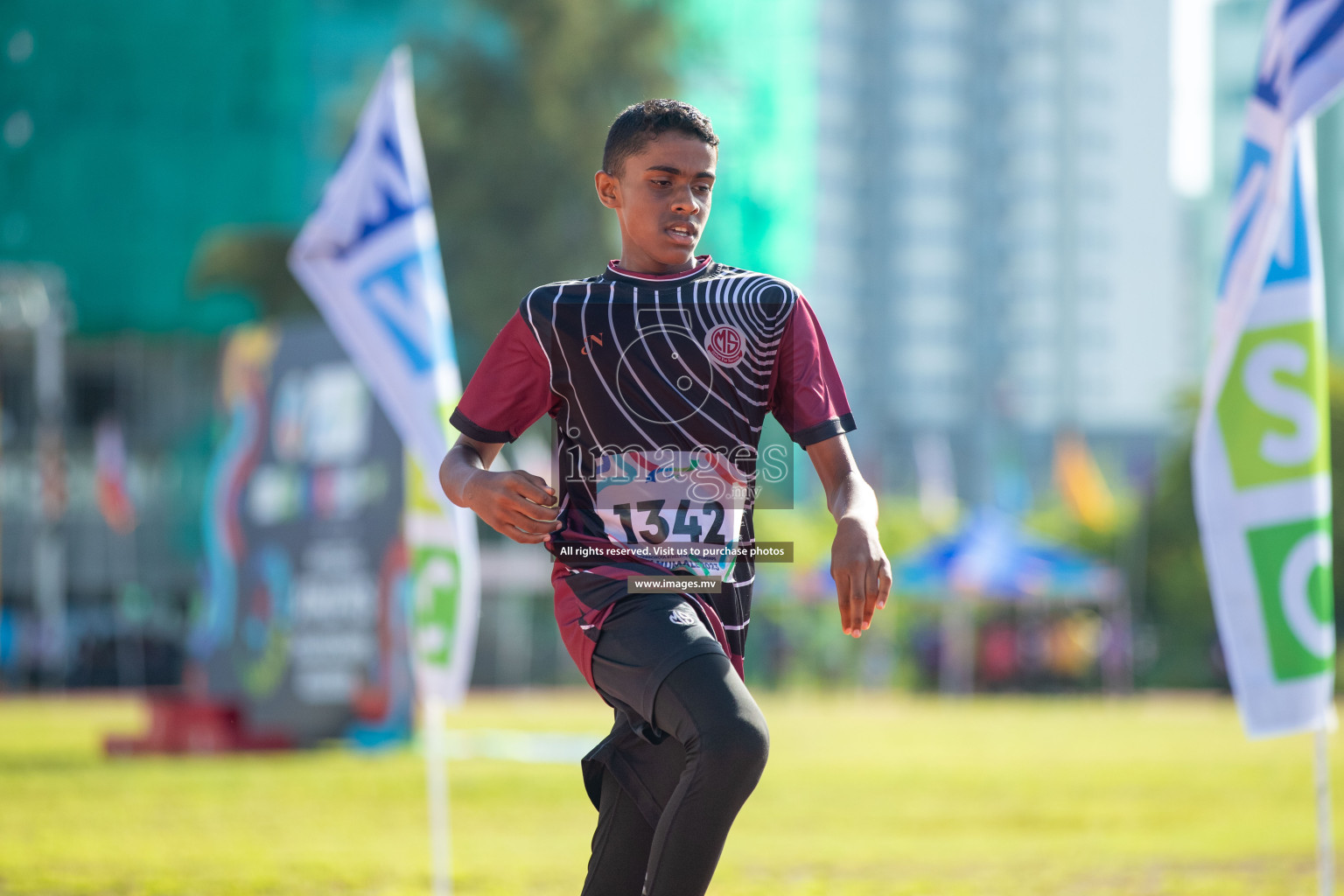 Day three of Inter School Athletics Championship 2023 was held at Hulhumale' Running Track at Hulhumale', Maldives on Tuesday, 16th May 2023. Photos: Nausham Waheed / images.mv