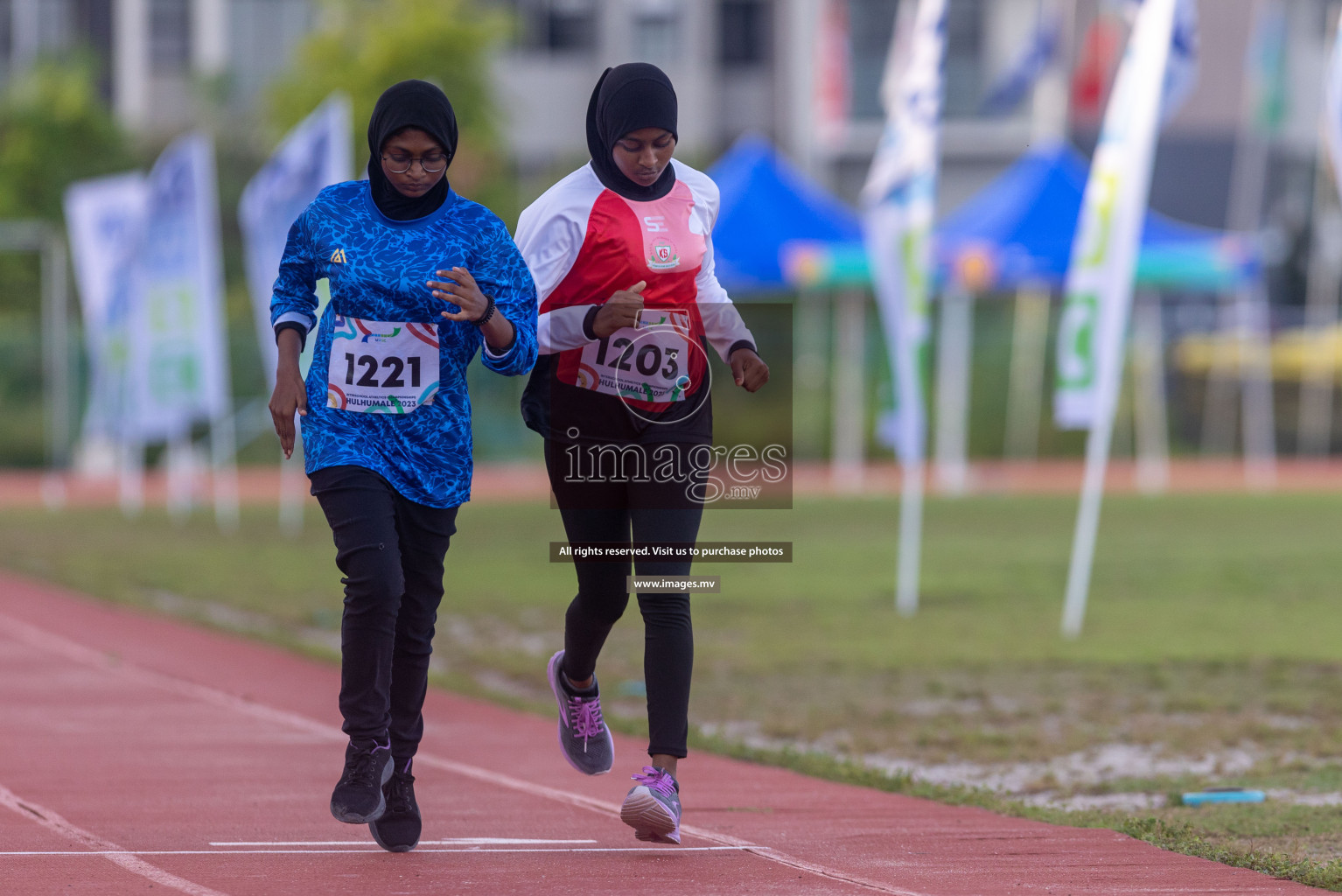 Day two of Inter School Athletics Championship 2023 was held at Hulhumale' Running Track at Hulhumale', Maldives on Sunday, 15th May 2023. Photos: Shuu/ Images.mv