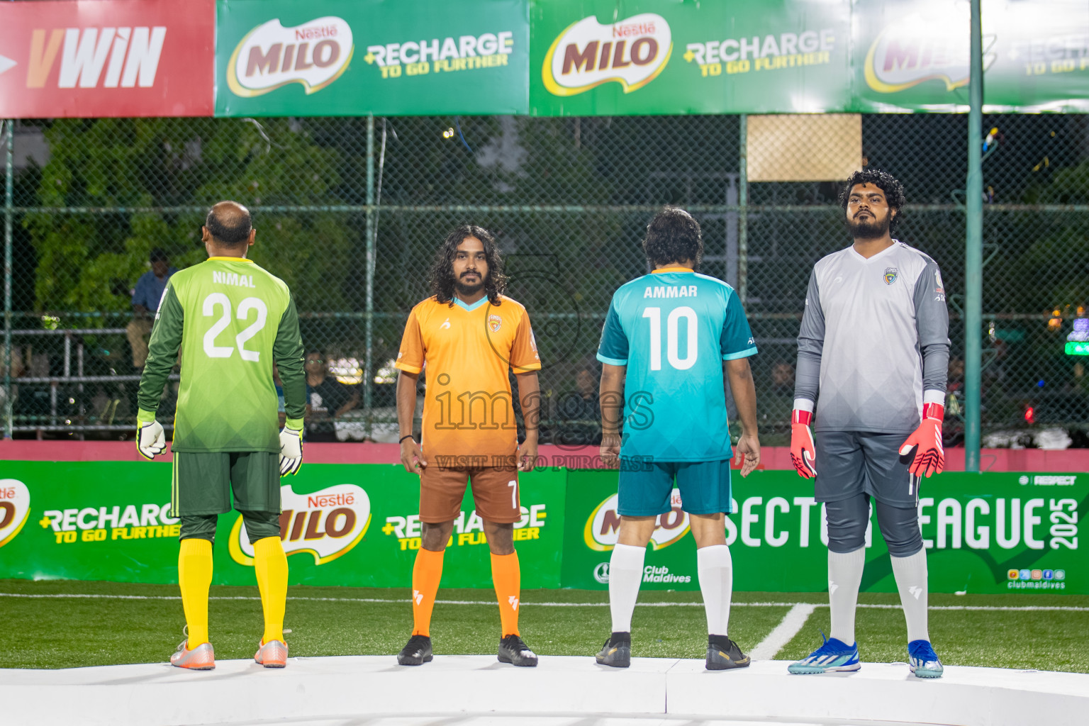 Day 1 of Milo Sector League 2025 was held in Rehendhi Futsal Ground, Hulhumale', Maldives on Saturday, 1st November 2025. 

Photos: Hassan Simah / images.mv